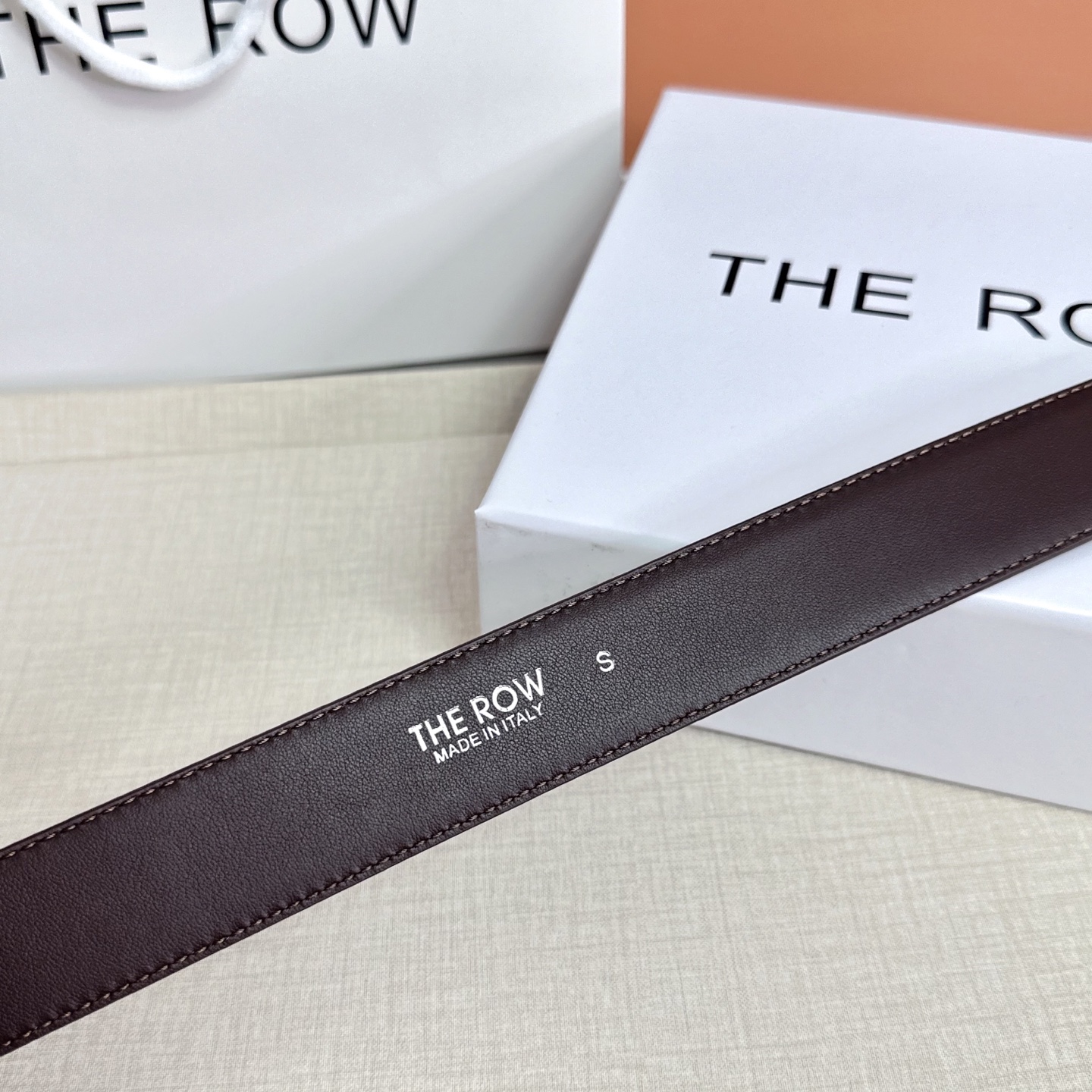 💥💥💥THE ROW 3.0cm腰带，头层牛皮，长度：75.80.85.90.95.100.105.11
