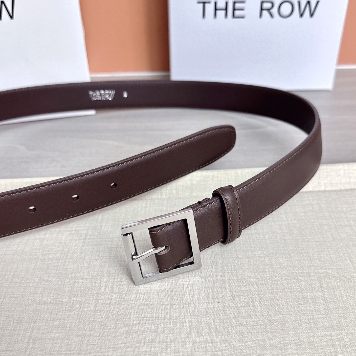 💥💥💥THE ROW 3.0cm腰带，头层牛皮，长度：75.80.85.90.95.100.105.11