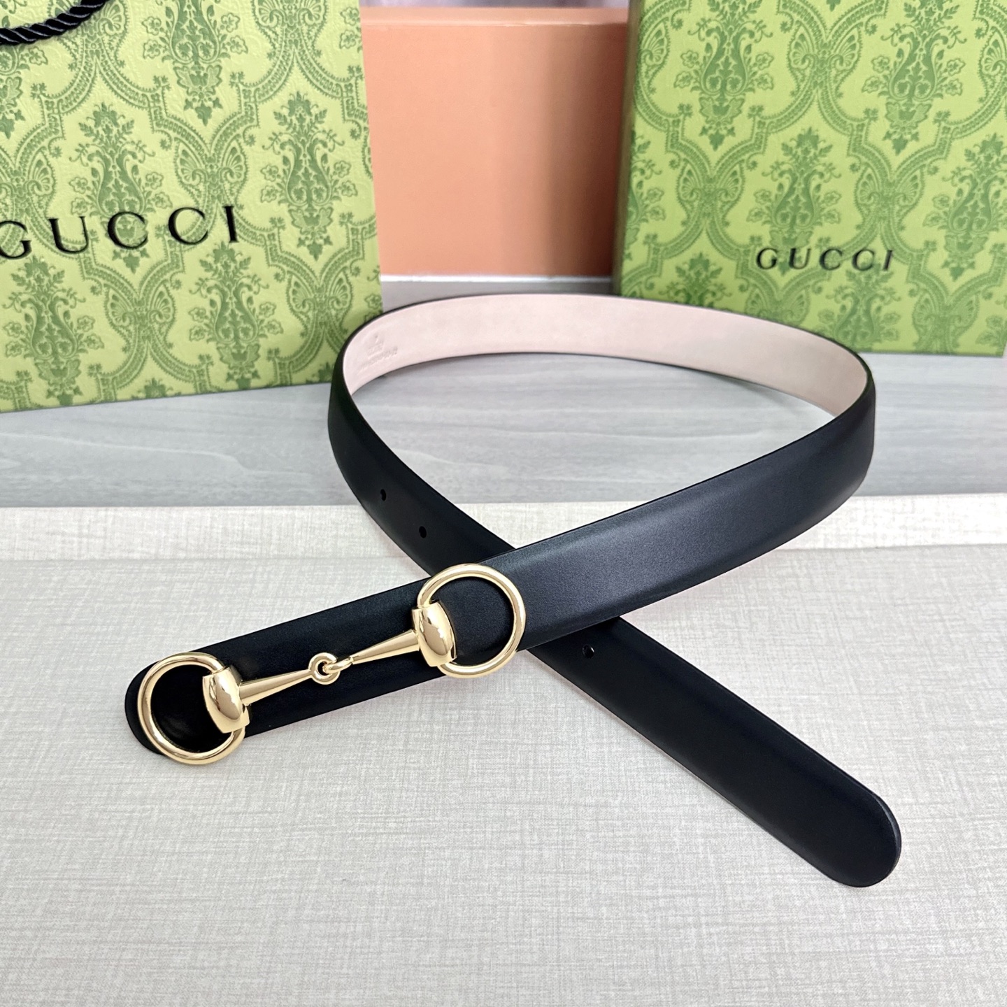 💥💥💥GUCCI 3.0cm古奇腰带，头层牛皮，长度：75.80.85.90.95.100.105.11