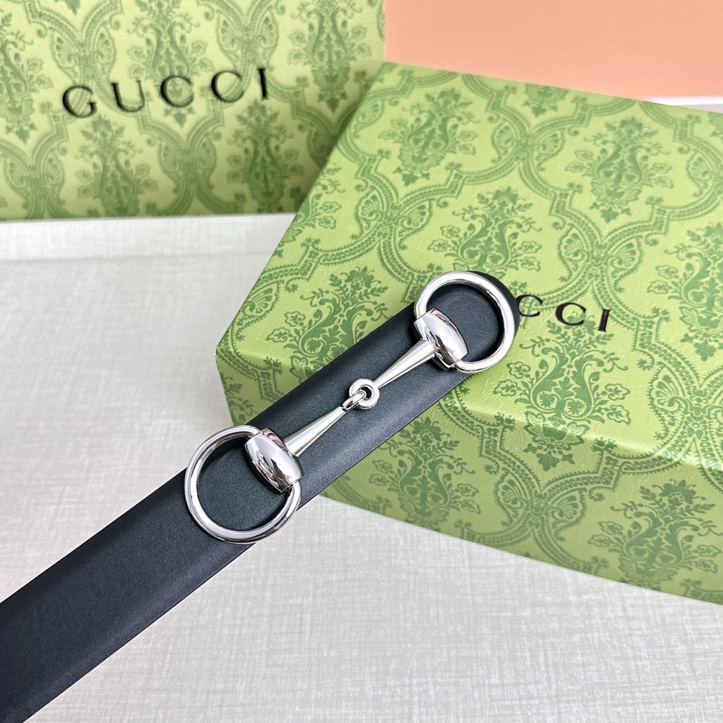💥💥💥GUCCI 3.0cm古奇腰带，头层牛皮，长度：75.80.85.90.95.100.105.11