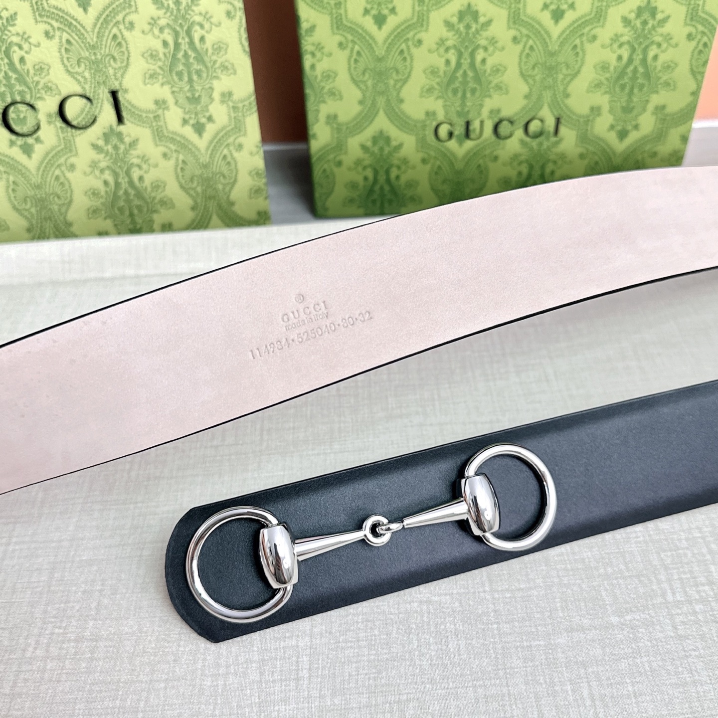 💥💥💥GUCCI 4.0cm古奇腰带，头层牛皮，长度：75.80.85.90.95.100.105.11