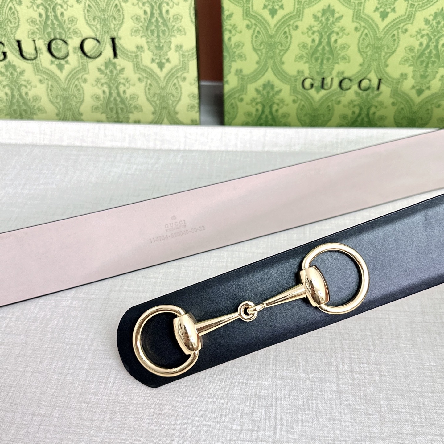 💥💥💥GUCCI 4.0cm古奇腰带，头层牛皮，长度：75.80.85.90.95.100.105.11