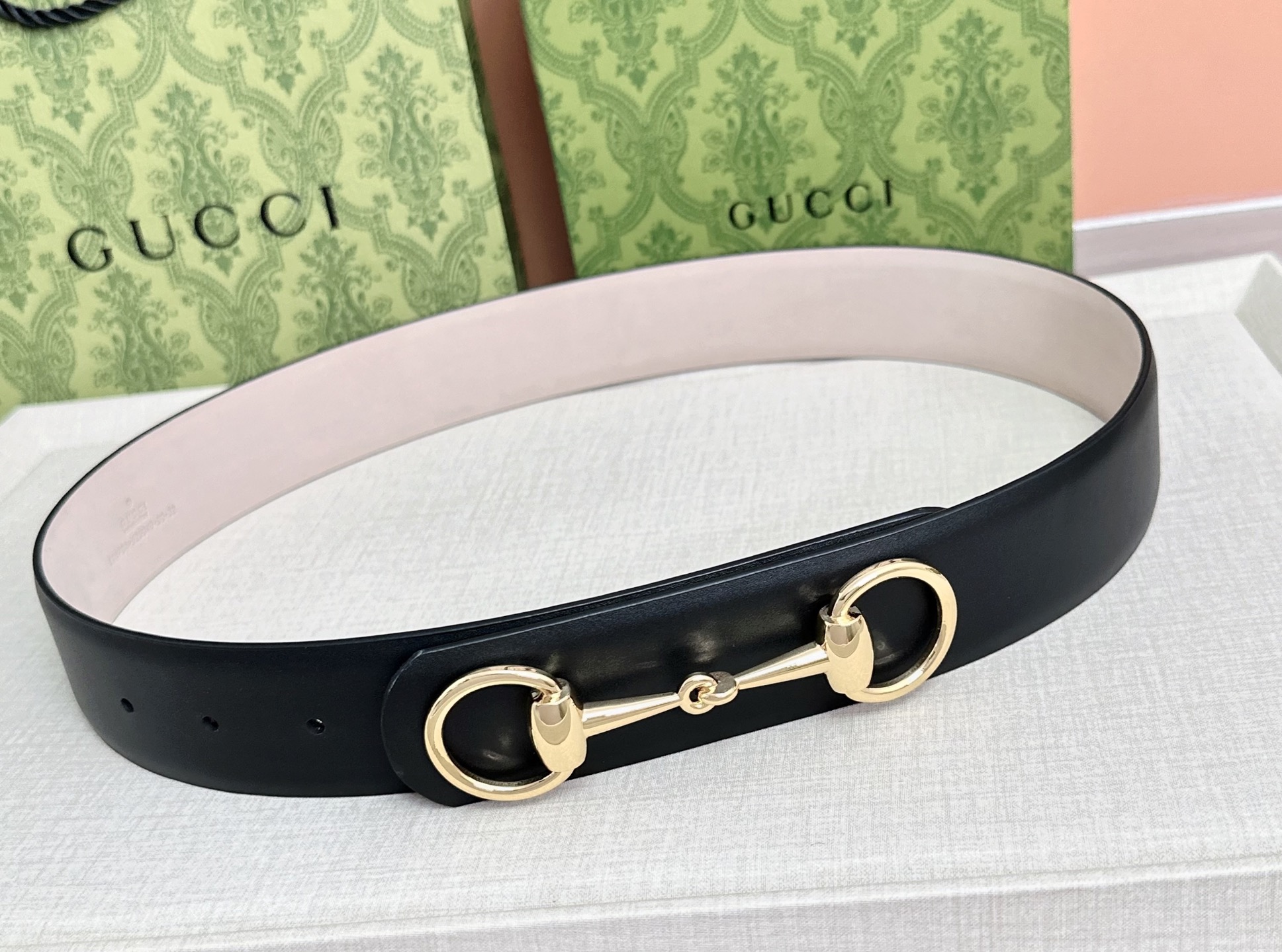 💥💥💥GUCCI 4.0cm古奇腰带，头层牛皮，长度：75.80.85.90.95.100.105.11