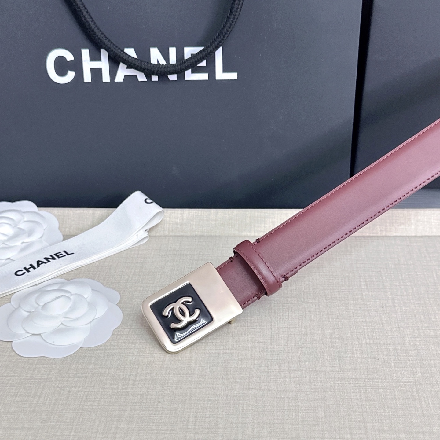 💥💥💥CHANEL3.0cm香奈儿腰带，头层牛皮，长度：75.80.85.90.95.100.105.1
