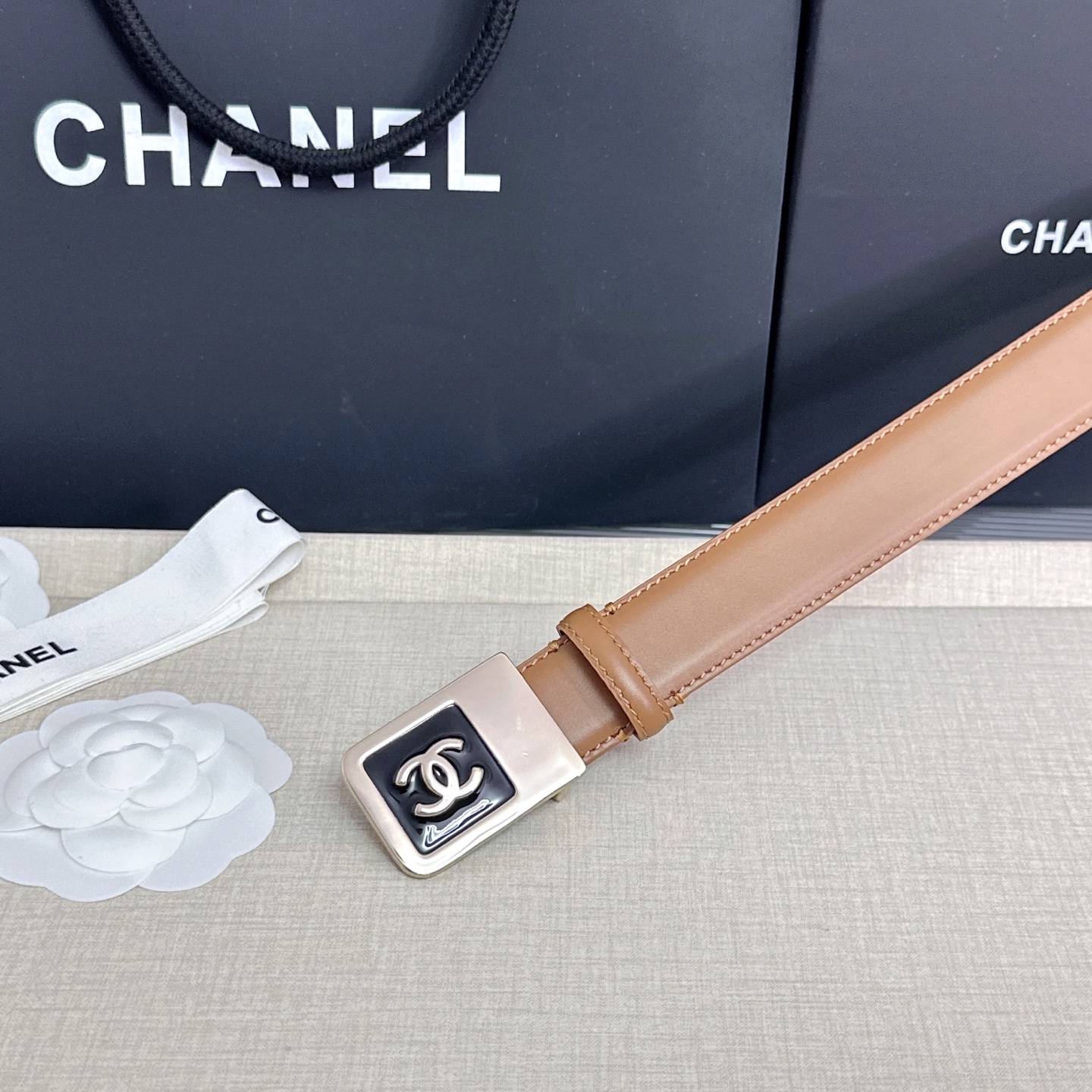 💥💥💥CHANEL3.0cm香奈儿腰带，头层牛皮，长度：75.80.85.90.95.100.105.1
