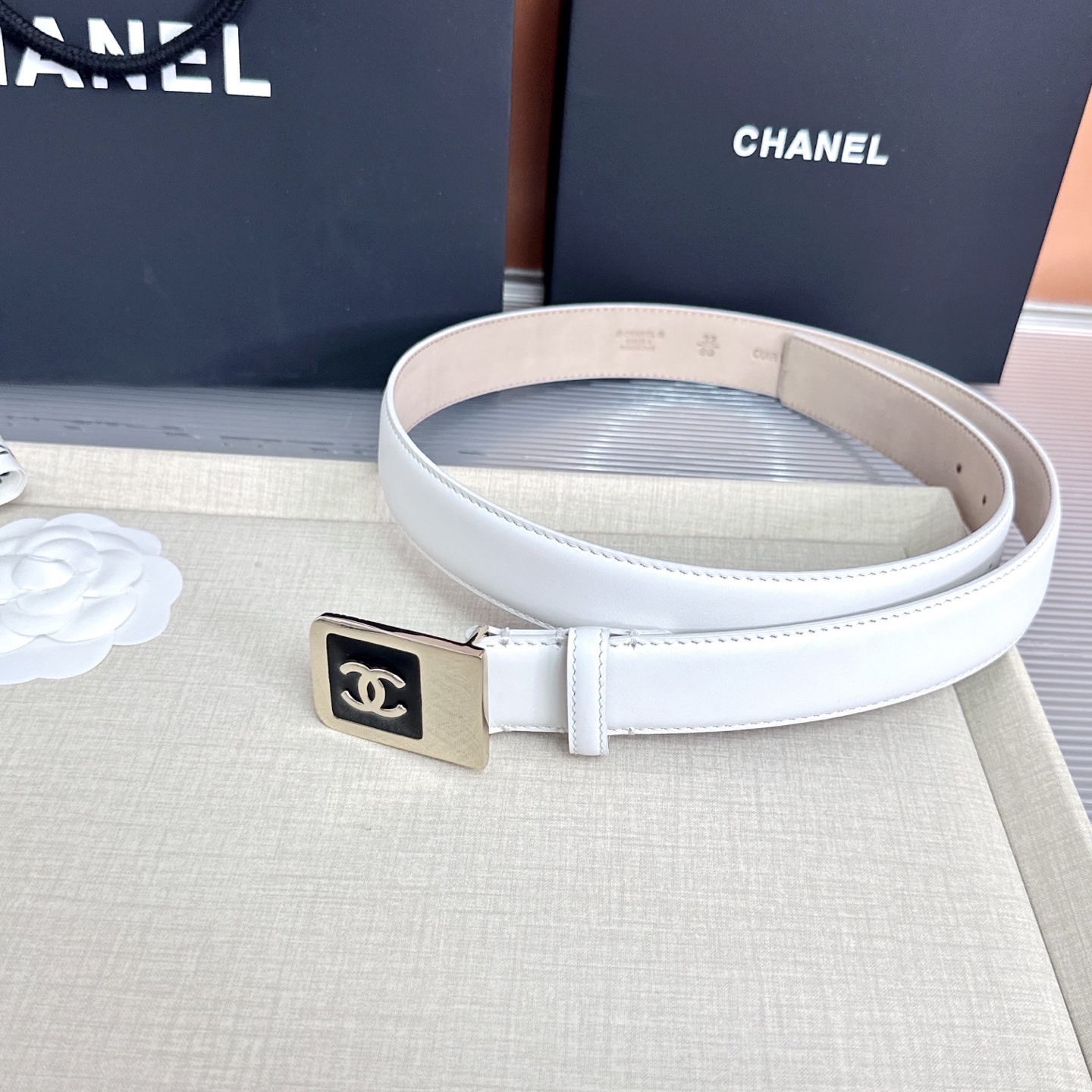 💥💥💥CHANEL3.0cm香奈儿腰带，头层牛皮，长度：75.80.85.90.95.100.105.1