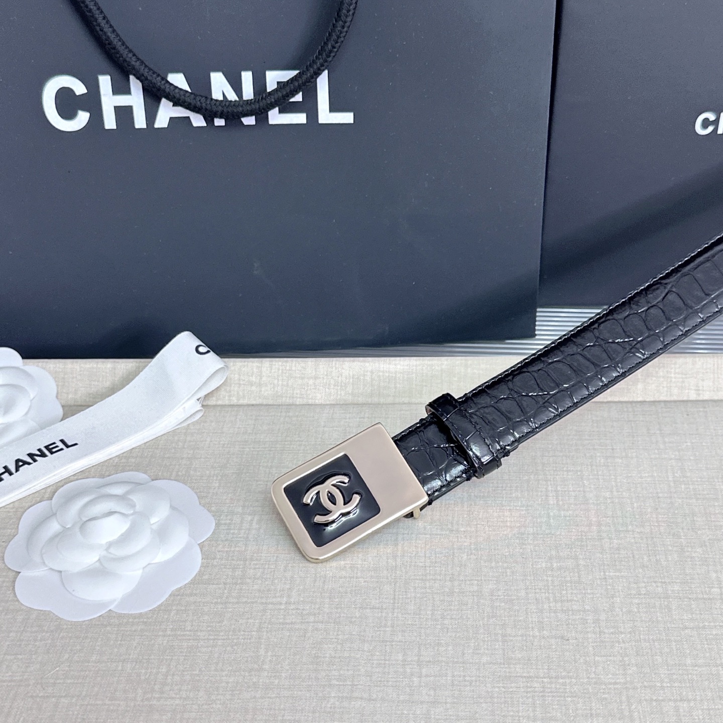 💥💥💥CHANEL3.0cm香奈儿腰带，头层牛皮，长度：75.80.85.90.95.100.105.1