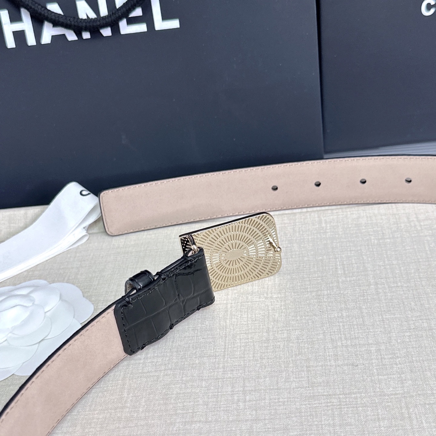 💥💥💥CHANEL3.0cm香奈儿腰带，头层牛皮，长度：75.80.85.90.95.100.105.1