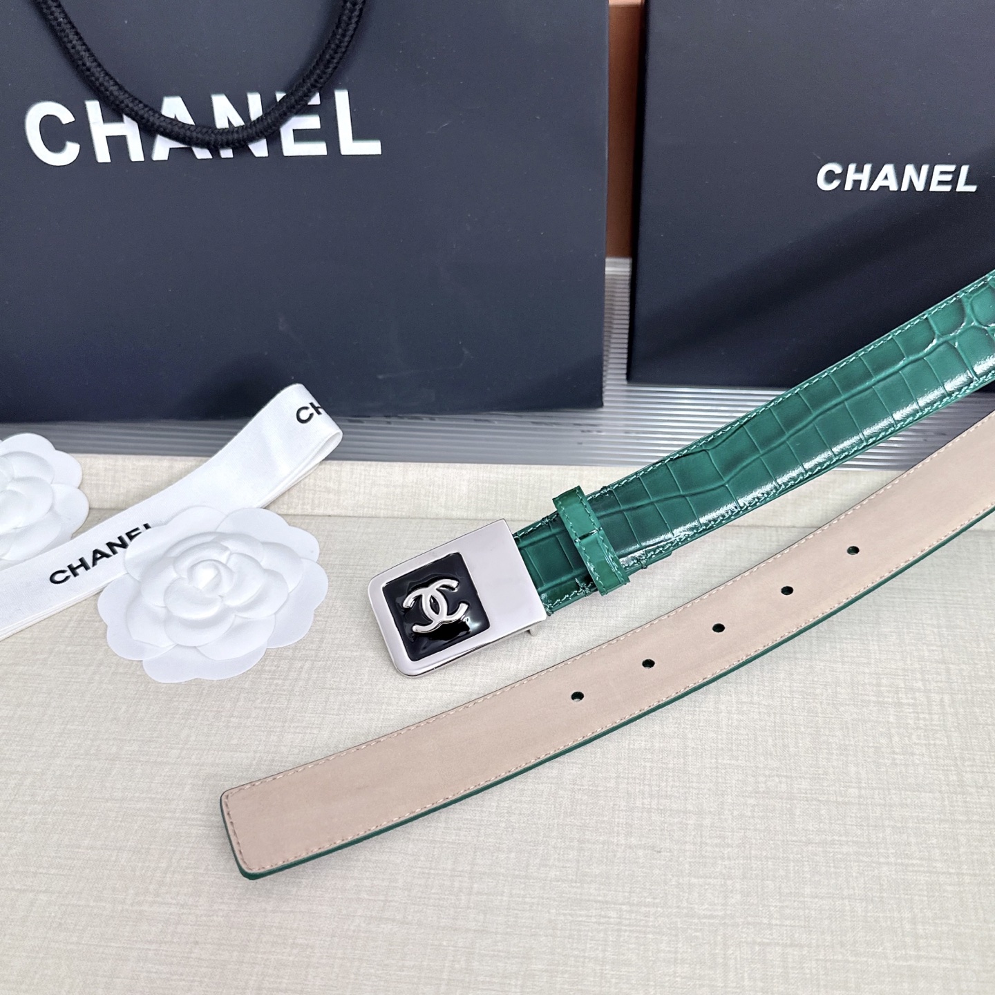 💥💥💥CHANEL3.0cm香奈儿腰带，头层牛皮，长度：75.80.85.90.95.100.105.1
