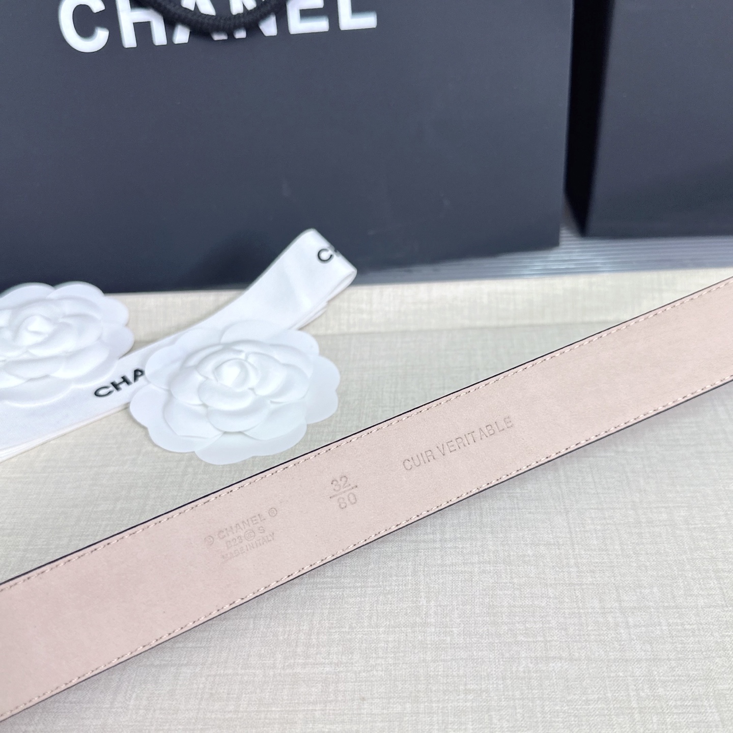 💥💥💥CHANEL3.0cm香奈儿腰带，头层牛皮，长度：75.80.85.90.95.100.105.1