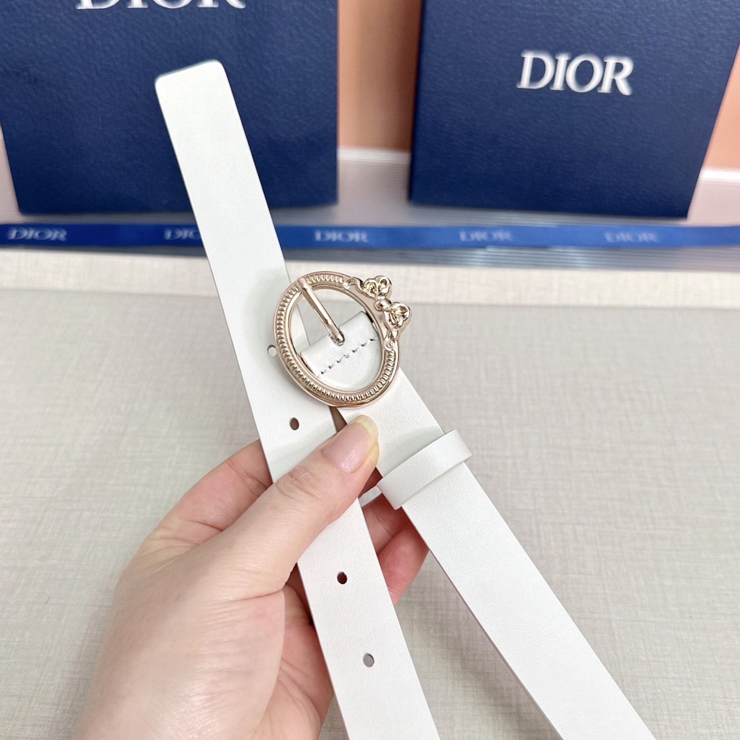 💥💥💥DIOR 2.5cm迪奥腰带，头层牛皮，长度：75.80.85.90.95.100.105.110
