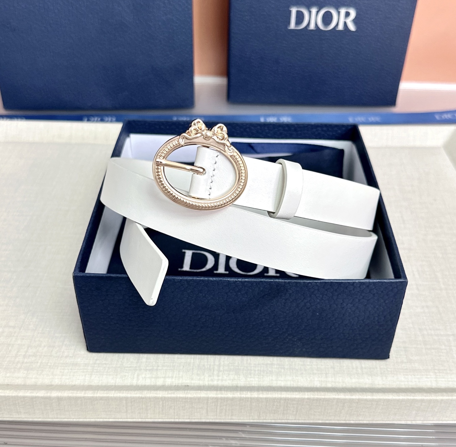 💥💥💥DIOR 2.5cm迪奥腰带，头层牛皮，长度：75.80.85.90.95.100.105.110