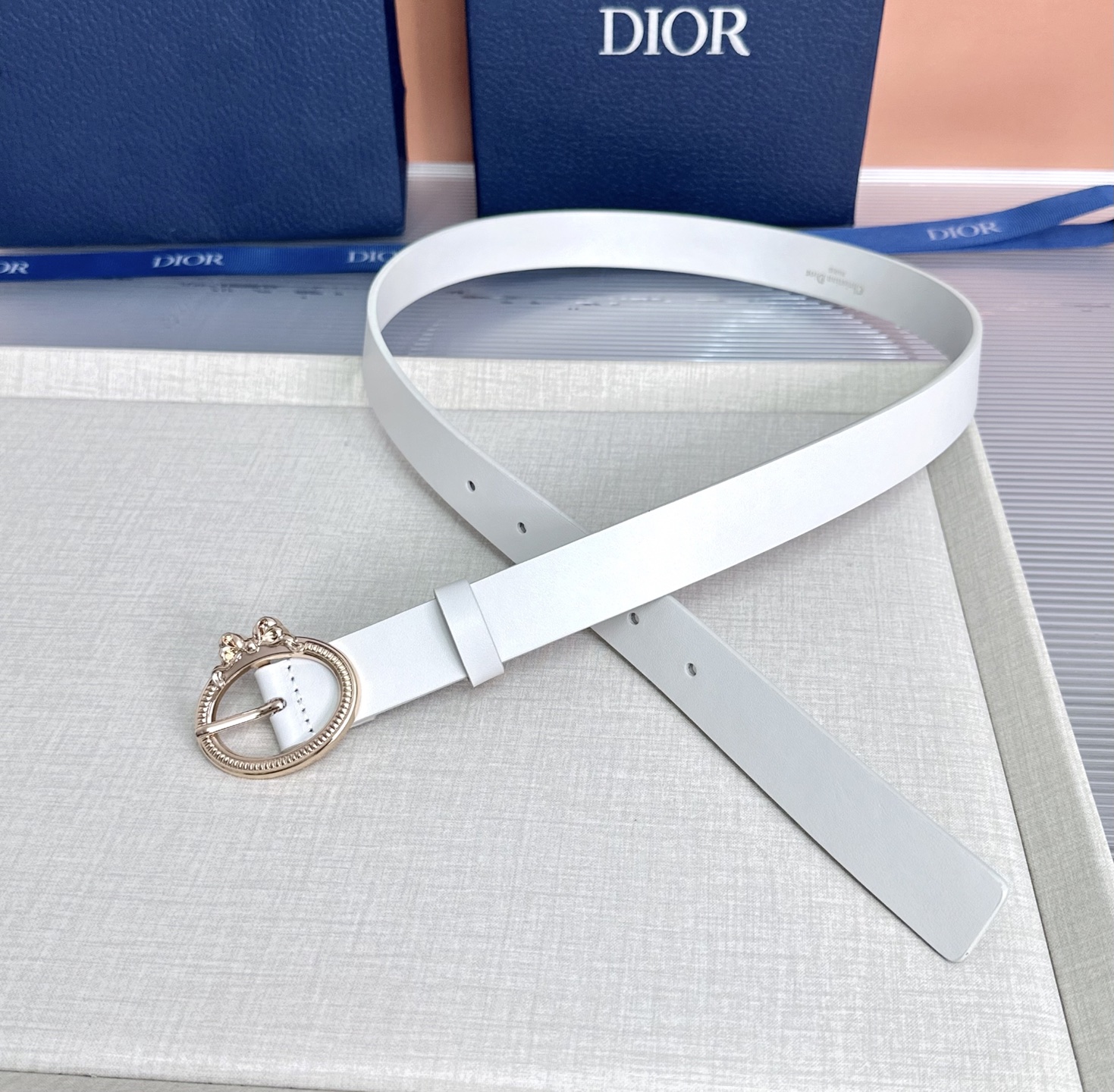 💥💥💥DIOR 2.5cm迪奥腰带，头层牛皮，长度：75.80.85.90.95.100.105.110