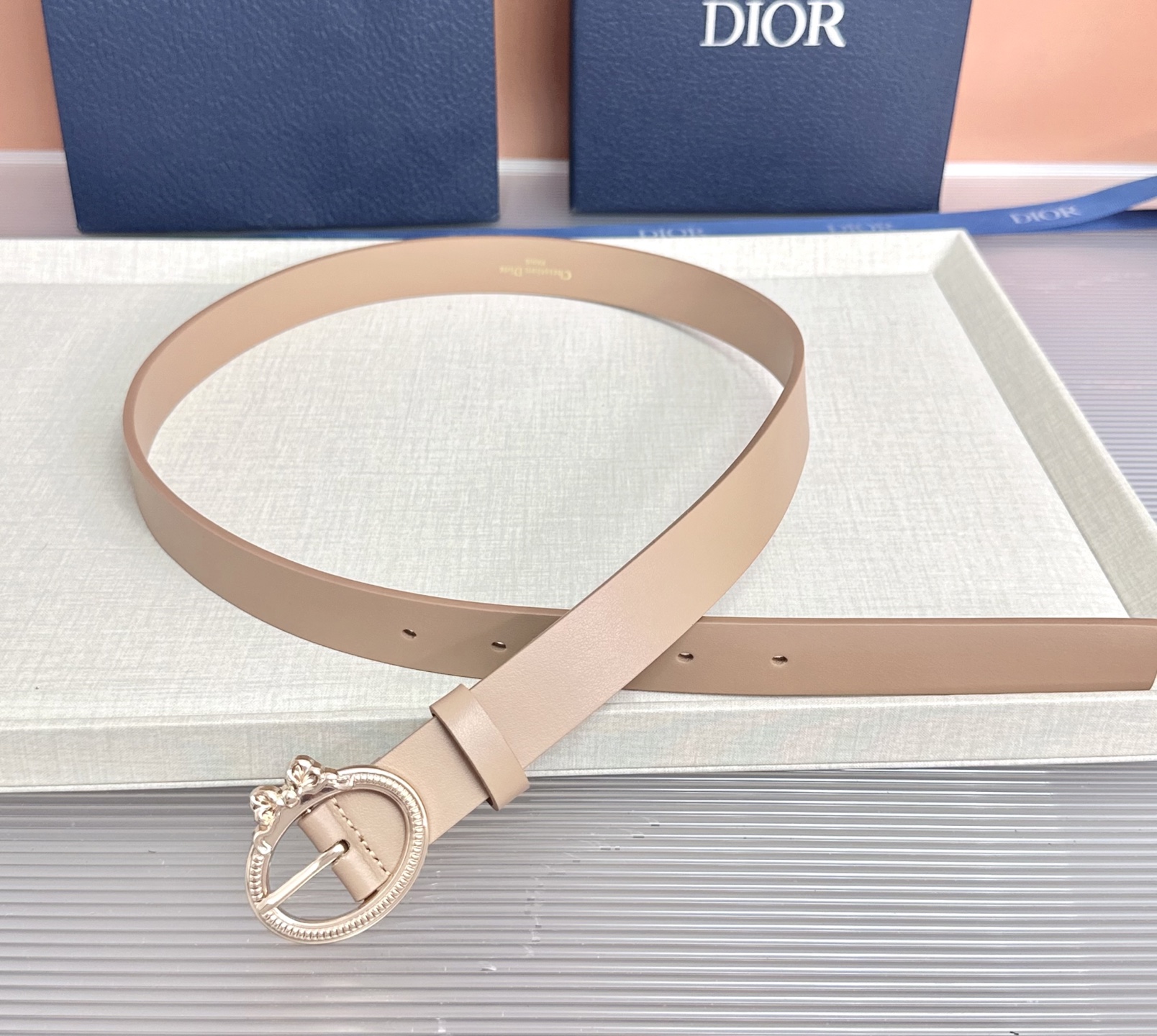 💥💥💥DIOR 2.5cm迪奥腰带，头层牛皮，长度：75.80.85.90.95.100.105.110
