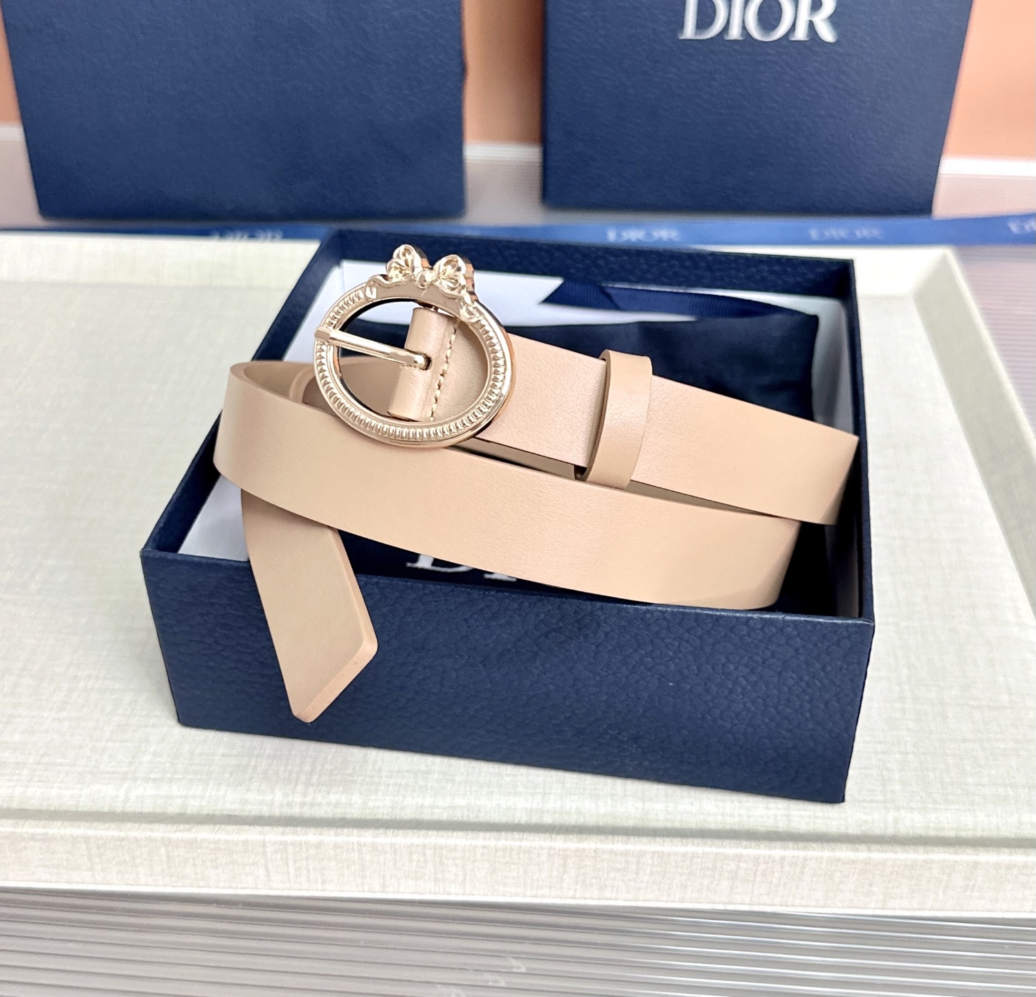 💥💥💥DIOR 2.5cm迪奥腰带，头层牛皮，长度：75.80.85.90.95.100.105.110