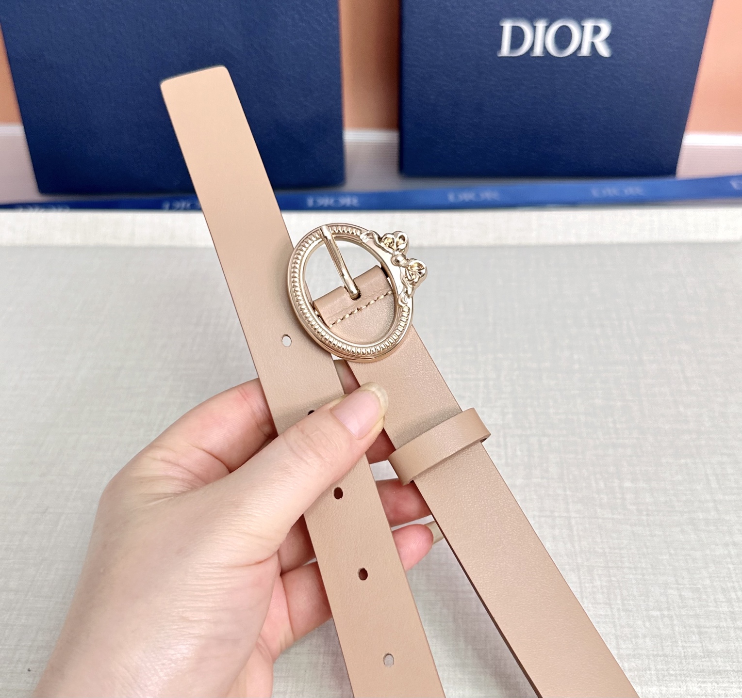 💥💥💥DIOR 2.5cm迪奥腰带，头层牛皮，长度：75.80.85.90.95.100.105.110