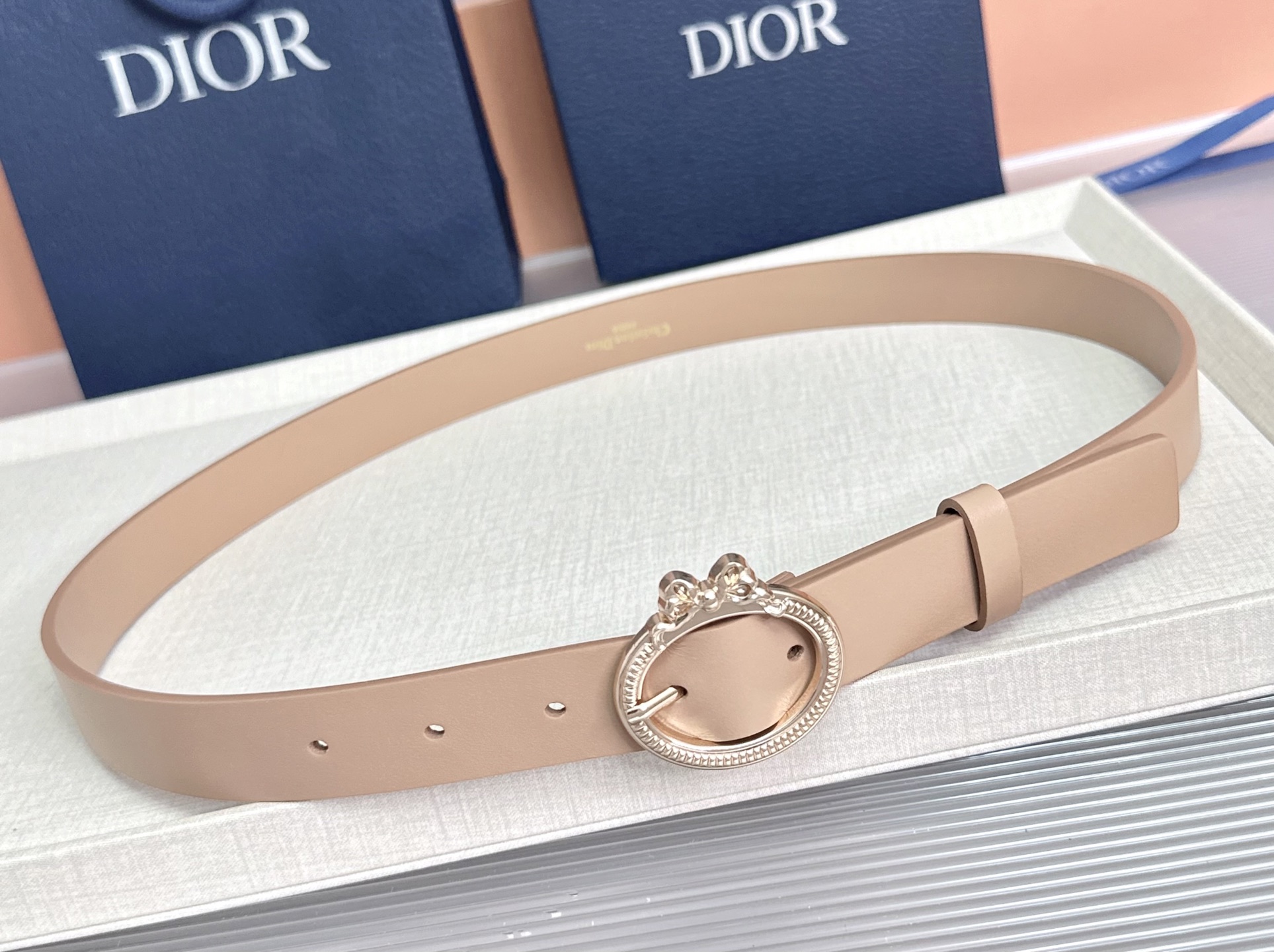💥💥💥DIOR 2.5cm迪奥腰带，头层牛皮，长度：75.80.85.90.95.100.105.110