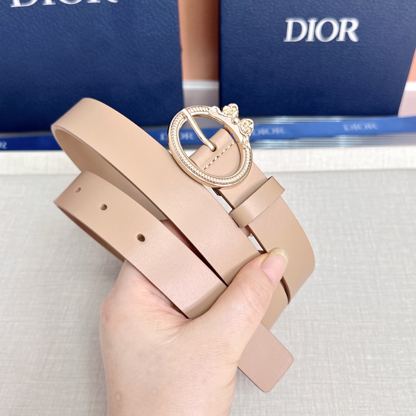 💥💥💥DIOR 2.5cm迪奥腰带，头层牛皮，长度：75.80.85.90.95.100.105.110