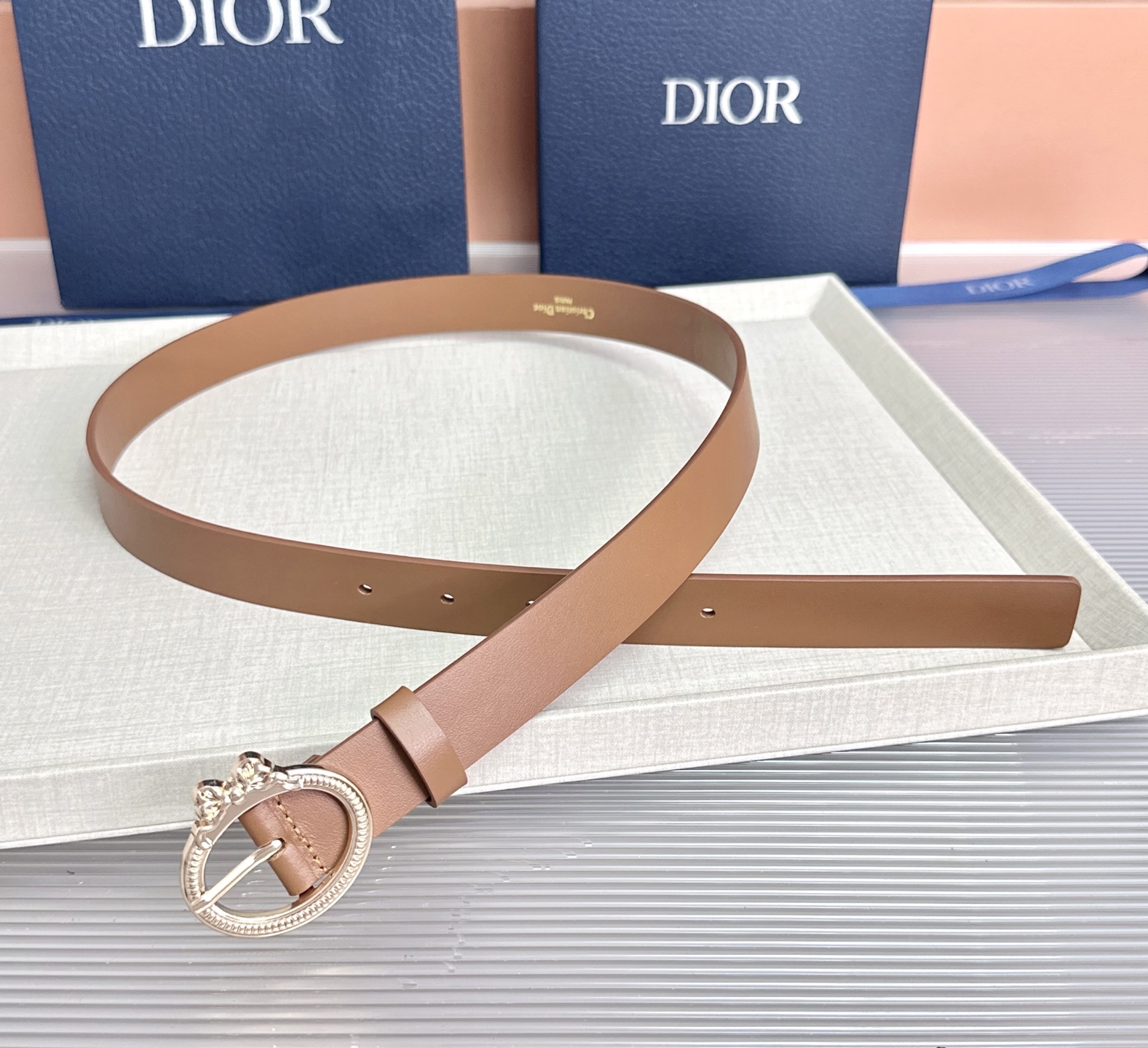 💥💥💥DIOR 2.5cm迪奥腰带，头层牛皮，长度：75.80.85.90.95.100.105.110
