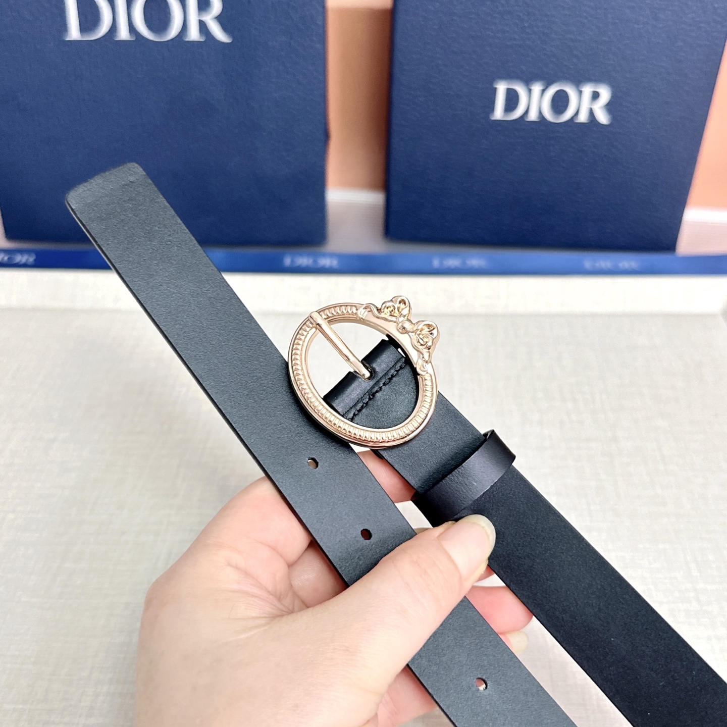 💥💥💥DIOR 2.5cm迪奥腰带，头层牛皮，长度：75.80.85.90.95.100.105.110