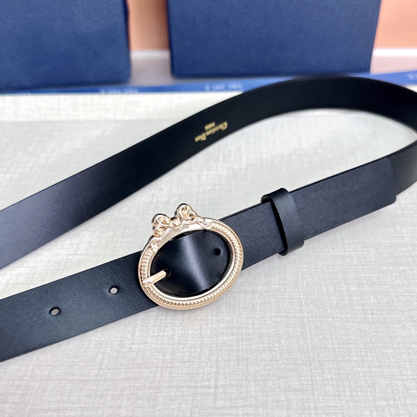 💥💥💥DIOR 2.5cm迪奥腰带，头层牛皮，长度：75.80.85.90.95.100.105.110