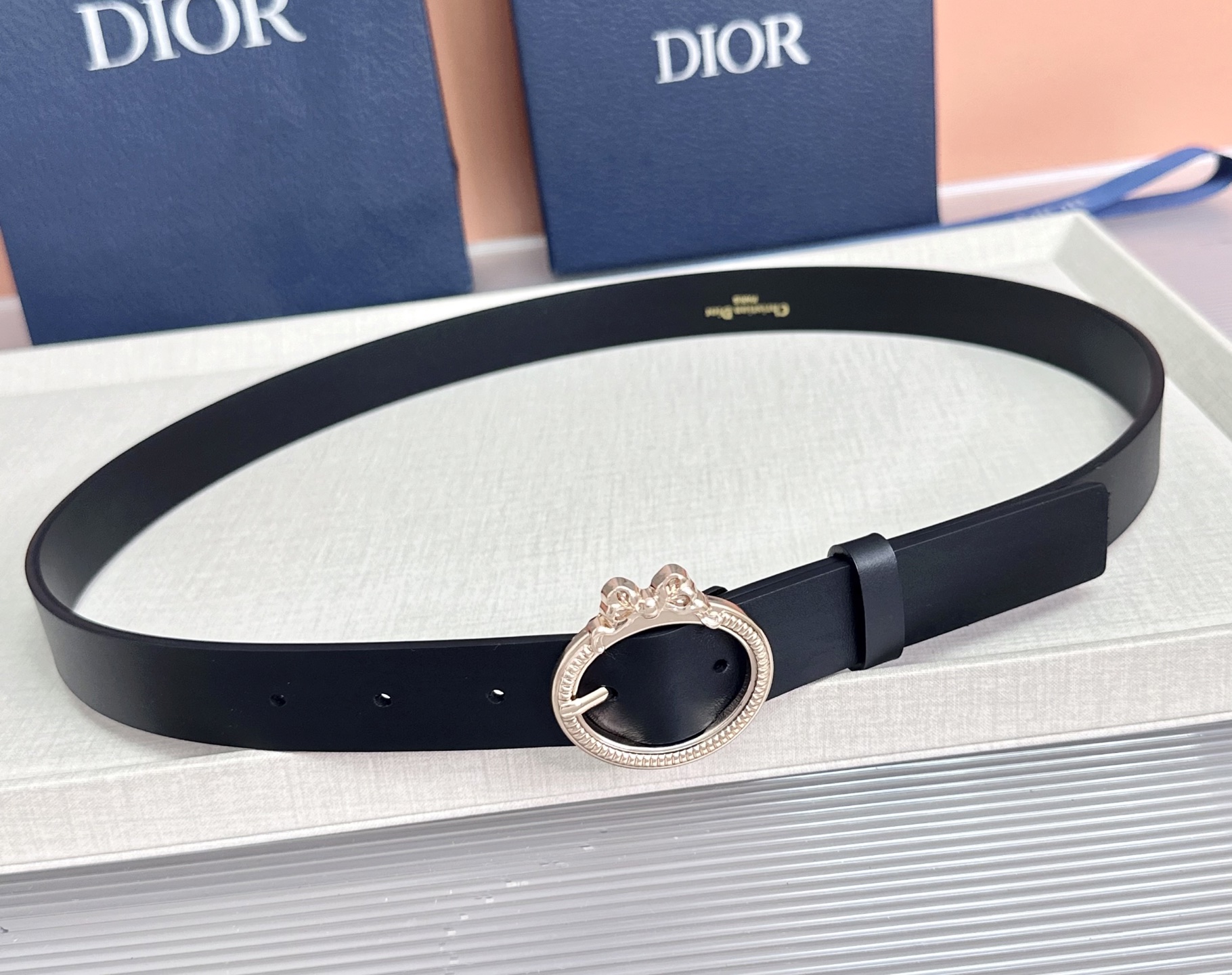 💥💥💥DIOR 2.5cm迪奥腰带，头层牛皮，长度：75.80.85.90.95.100.105.110