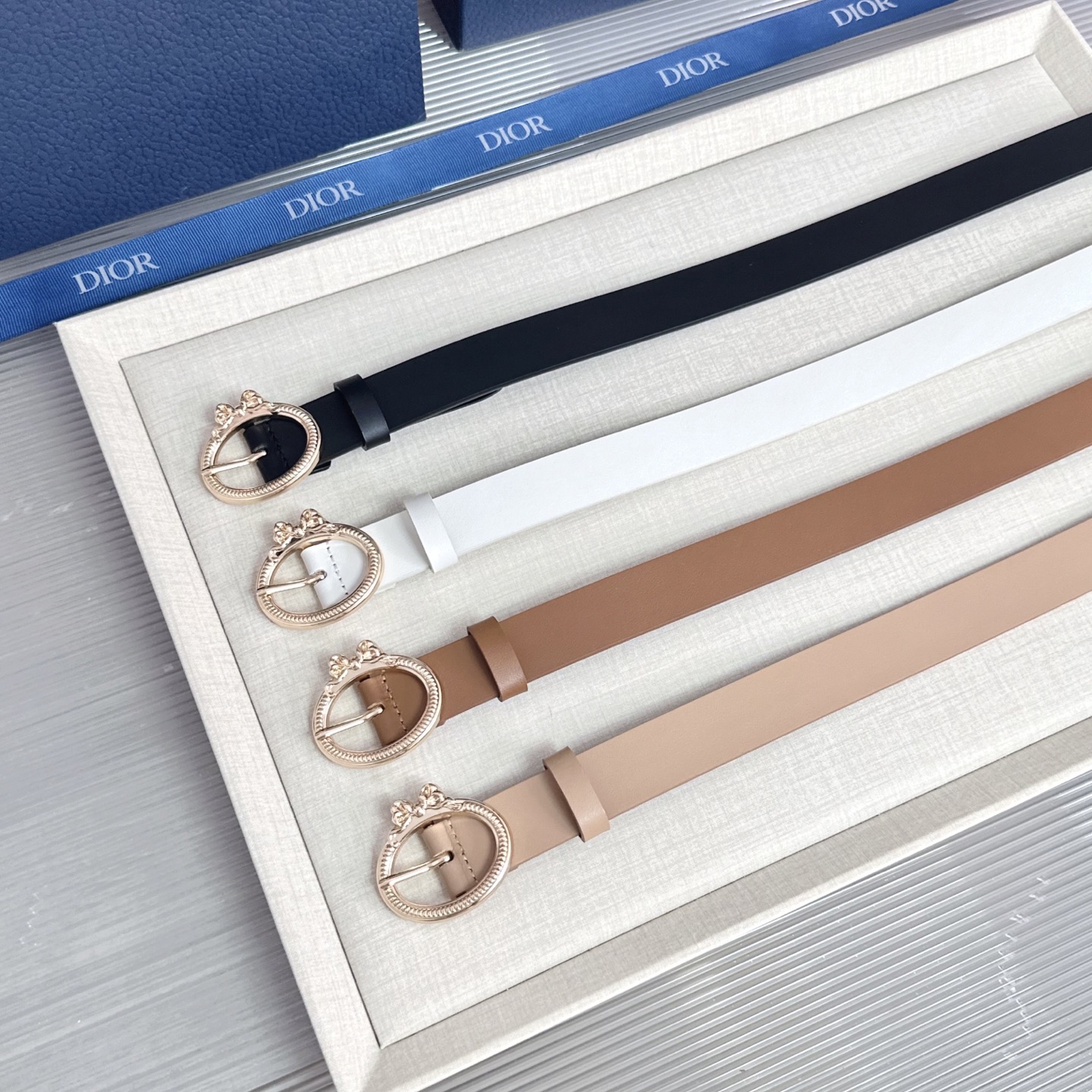 💥💥💥DIOR 2.5cm迪奥腰带，头层牛皮，长度：75.80.85.90.95.100.105.110