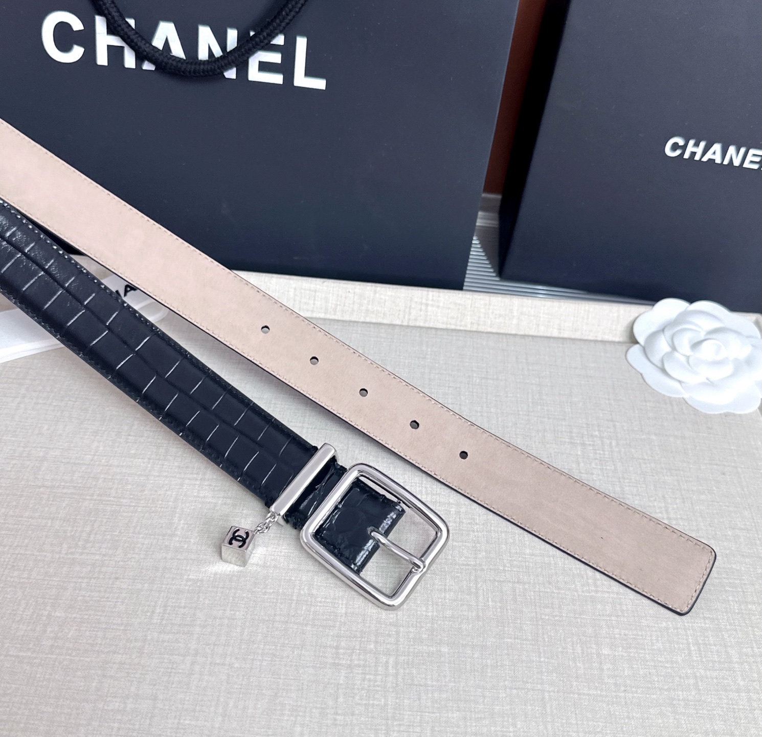 💥💥💥CHANEL3.0cm香奈儿腰带，头层牛皮，长度：75.80.85.90.95.100.105.110欧，