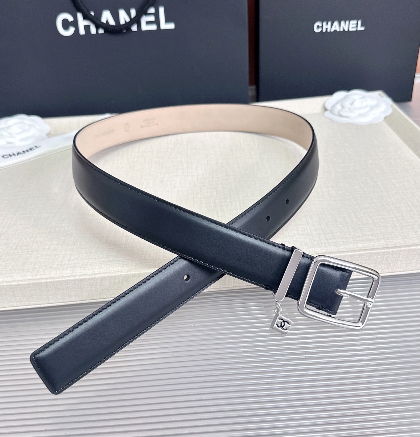💥💥💥CHANEL3.0cm香奈儿腰带，头层牛皮，长度：75.80.85.90.95.100.105.110欧，