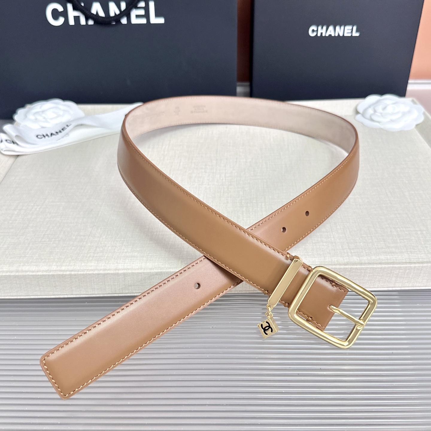 💥💥💥CHANEL3.0cm香奈儿腰带，头层牛皮，长度：75.80.85.90.95.100.105.110欧，