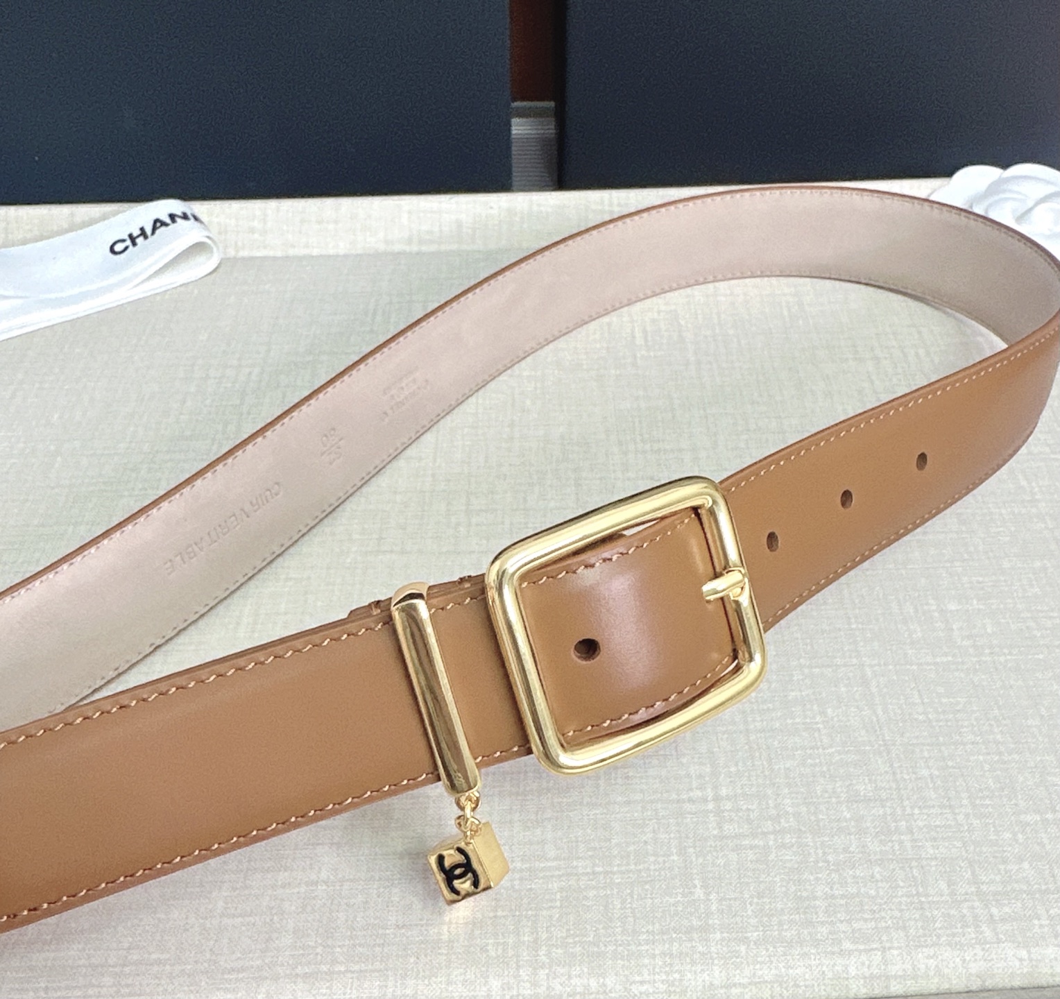 💥💥💥CHANEL3.0cm香奈儿腰带，头层牛皮，长度：75.80.85.90.95.100.105.110欧，