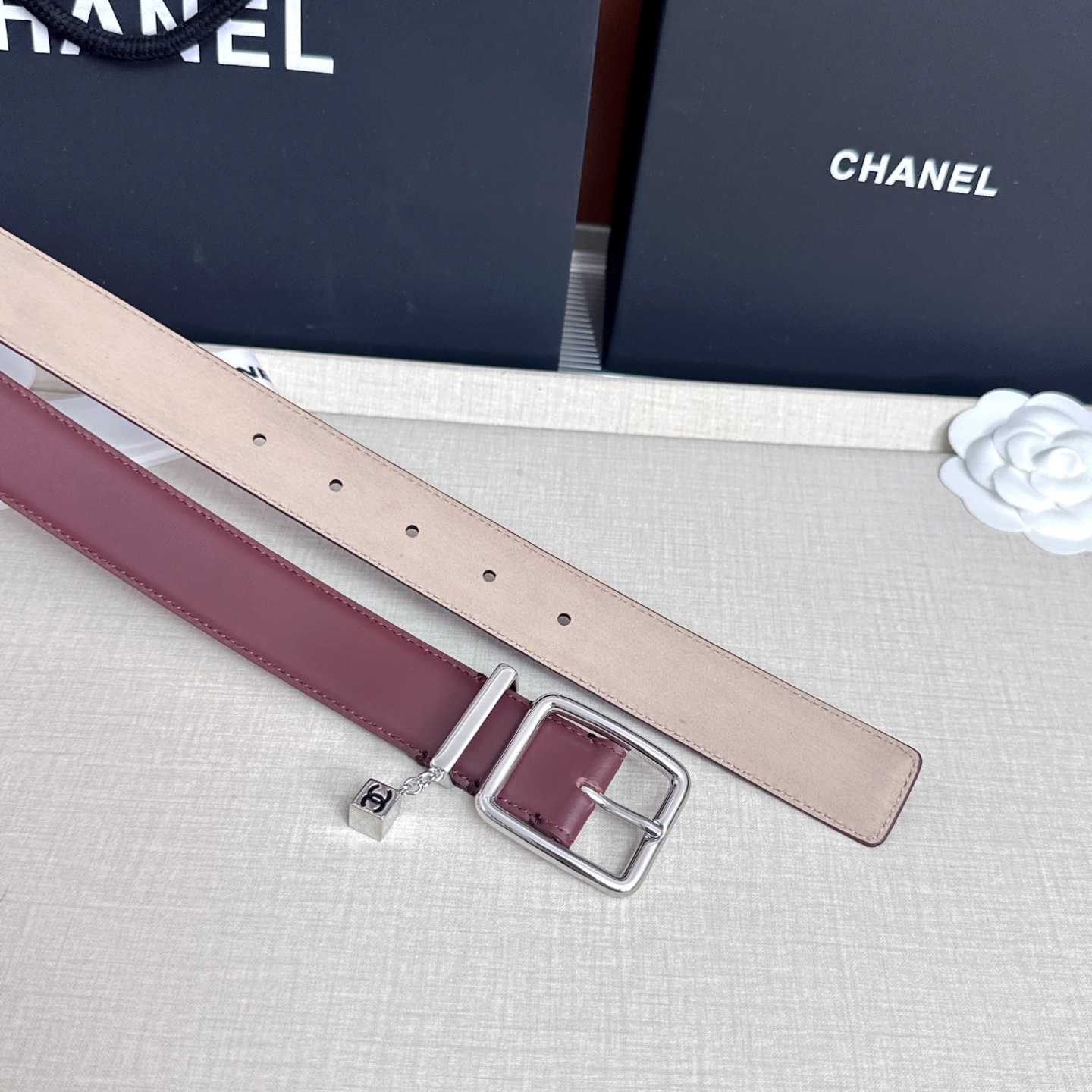 💥💥💥CHANEL3.0cm香奈儿腰带，头层牛皮，长度：75.80.85.90.95.100.105.110欧，