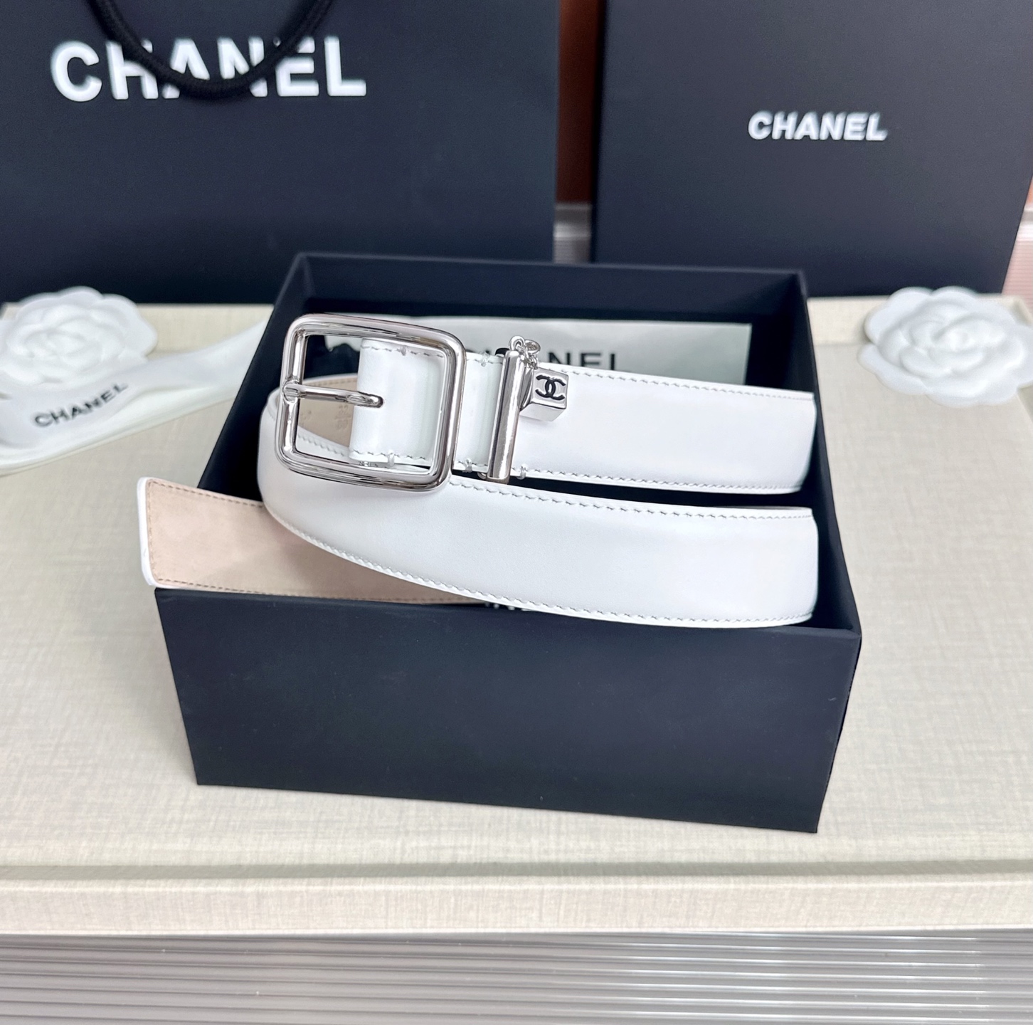 💥💥💥CHANEL3.0cm香奈儿腰带，头层牛皮，长度：75.80.85.90.95.100.105.110欧，