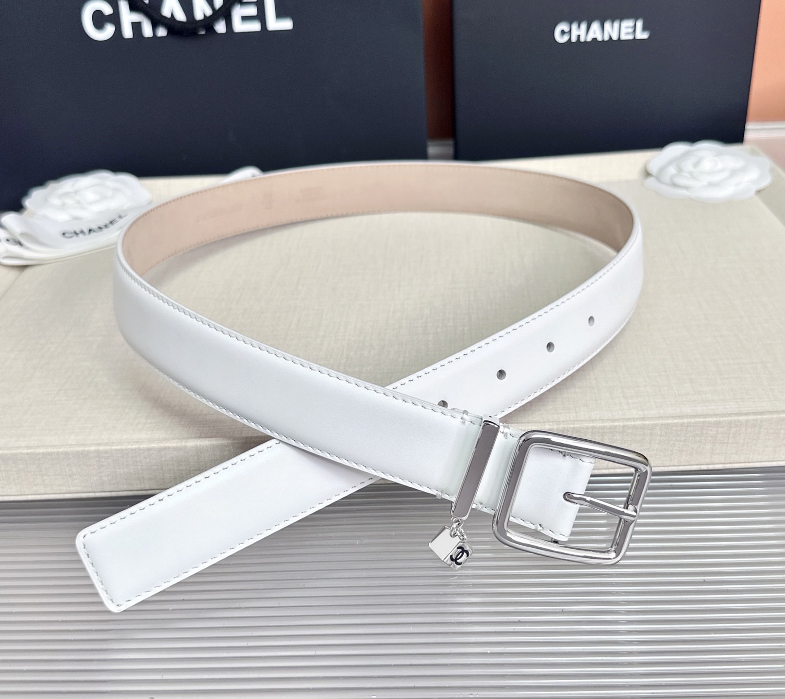 💥💥💥CHANEL3.0cm香奈儿腰带，头层牛皮，长度：75.80.85.90.95.100.105.110欧，