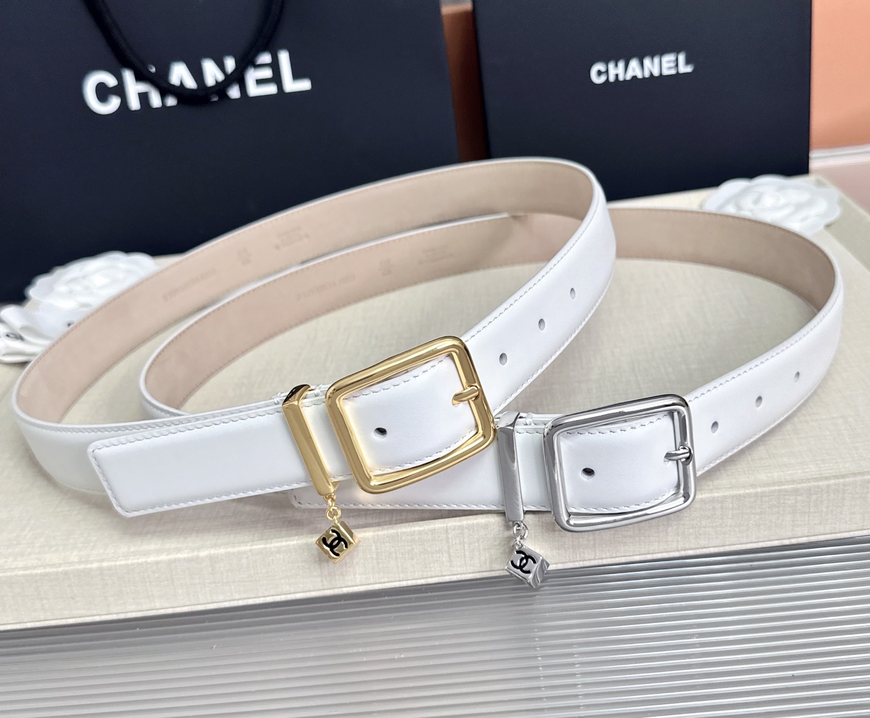 💥💥💥CHANEL3.0cm香奈儿腰带，头层牛皮，长度：75.80.85.90.95.100.105.110欧，