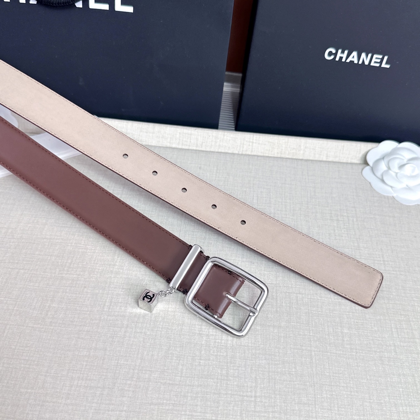 💥💥💥CHANEL3.0cm香奈儿腰带，头层牛皮，长度：75.80.85.90.95.100.105.110欧，