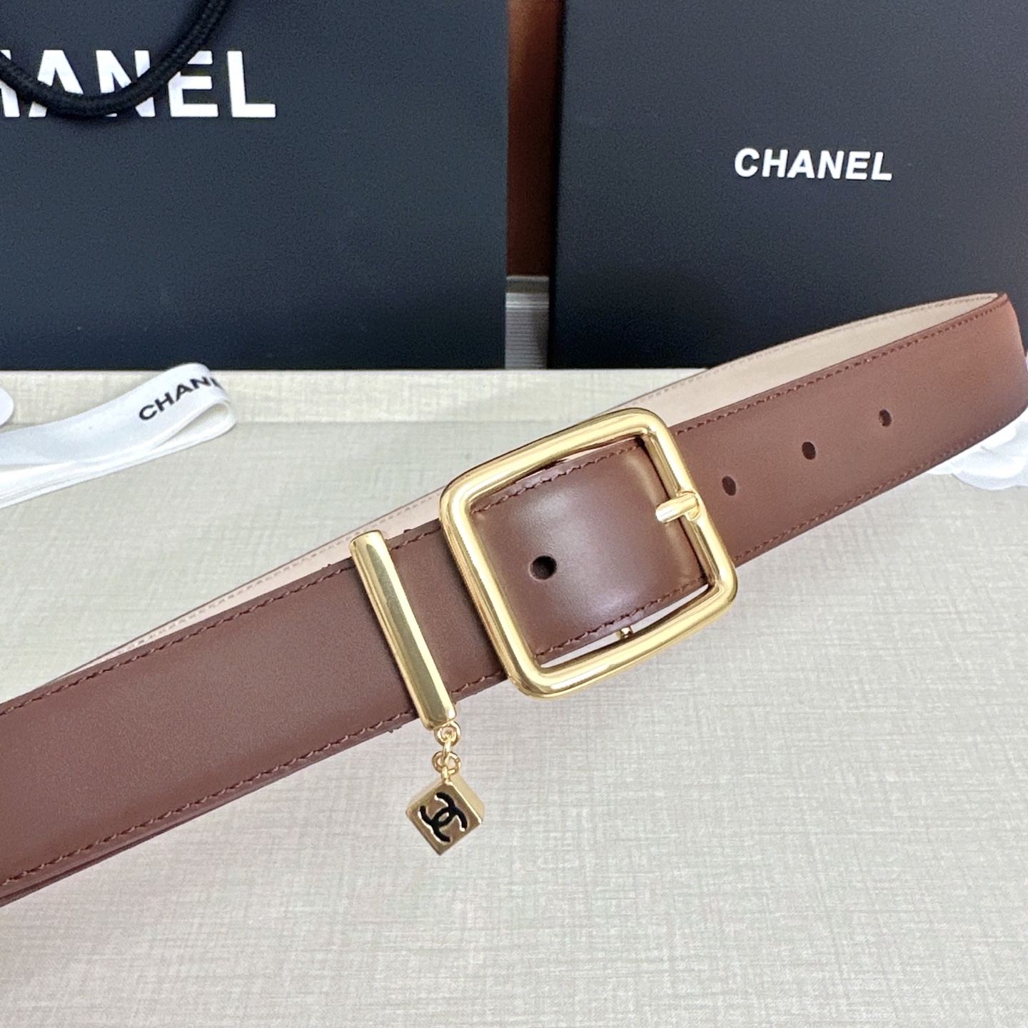 💥💥💥CHANEL3.0cm香奈儿腰带，头层牛皮，长度：75.80.85.90.95.100.105.110欧，