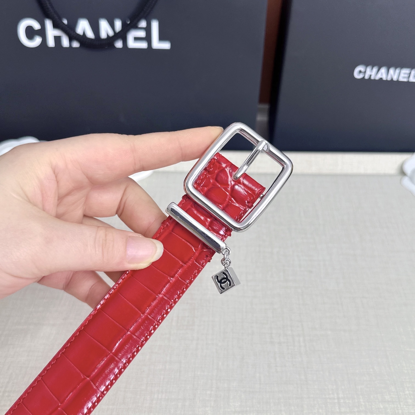 💥💥💥CHANEL3.0cm香奈儿腰带，头层牛皮，长度：75.80.85.90.95.100.105.110欧，