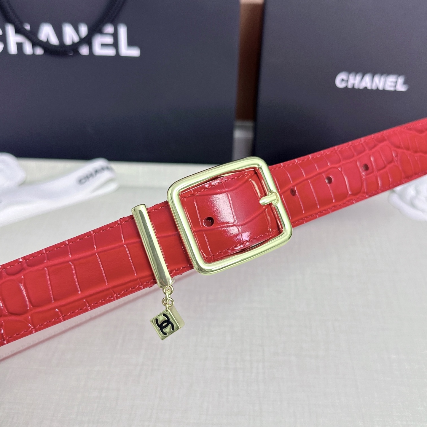 💥💥💥CHANEL3.0cm香奈儿腰带，头层牛皮，长度：75.80.85.90.95.100.105.110欧，