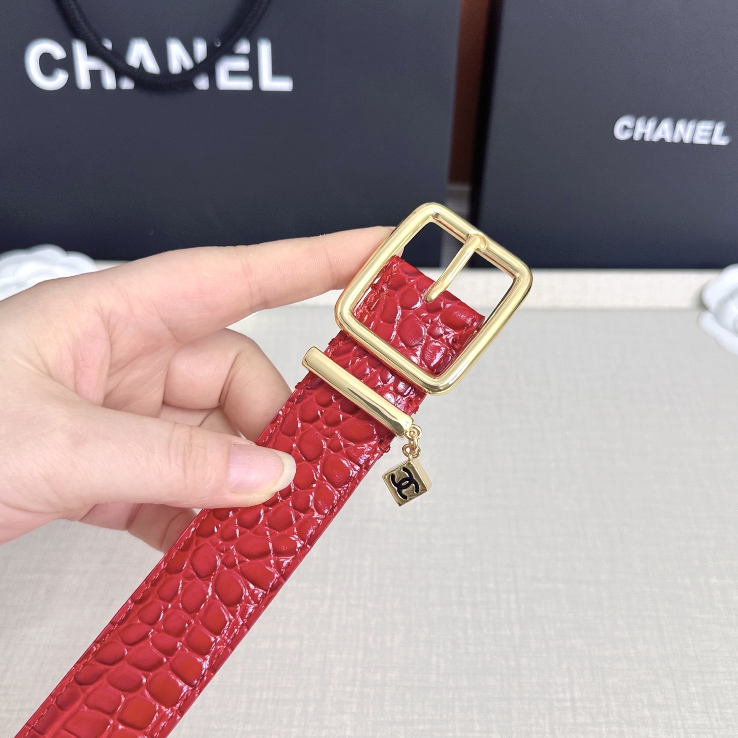 💥💥💥CHANEL3.0cm香奈儿腰带，头层牛皮，长度：75.80.85.90.95.100.105.110欧，