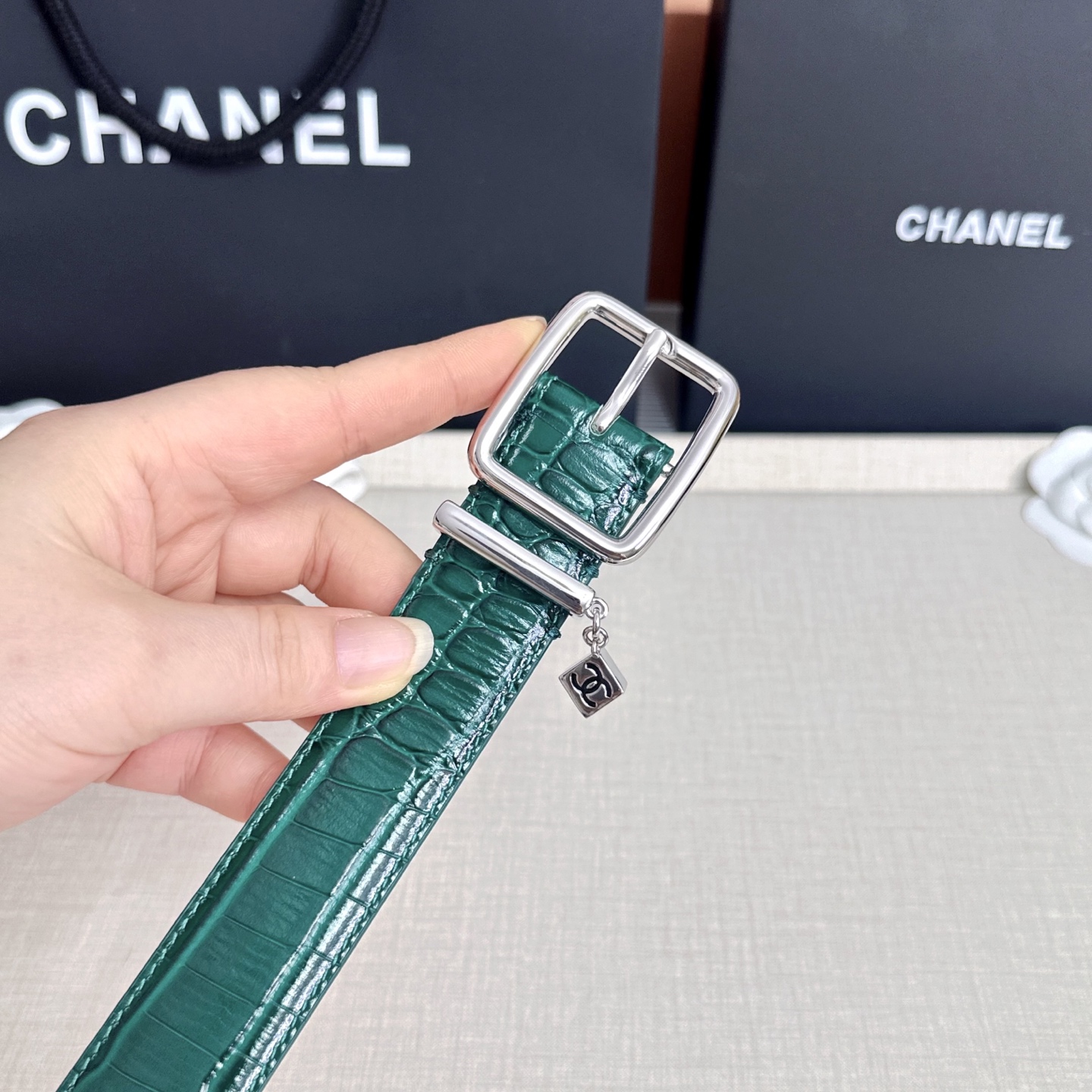 💥💥💥CHANEL3.0cm香奈儿腰带，头层牛皮，长度：75.80.85.90.95.100.105.110欧，