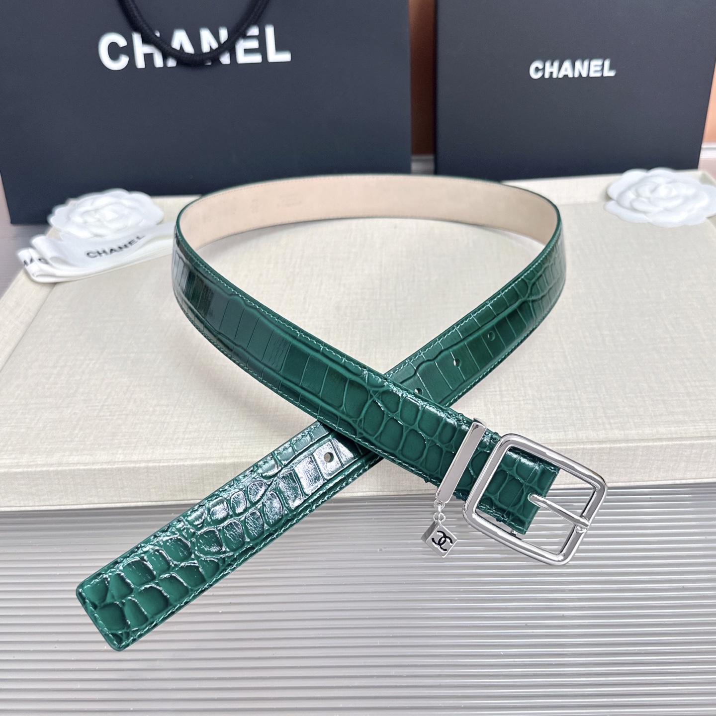 💥💥💥CHANEL3.0cm香奈儿腰带，头层牛皮，长度：75.80.85.90.95.100.105.110欧，
