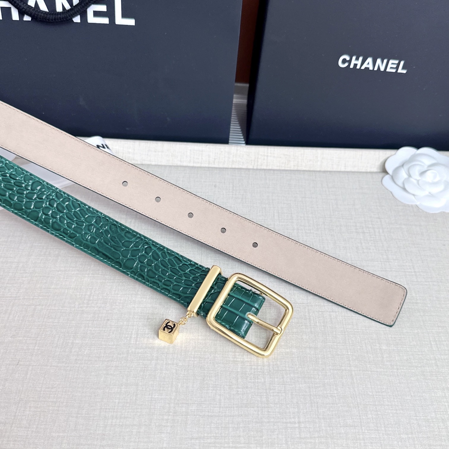 💥💥💥CHANEL3.0cm香奈儿腰带，头层牛皮，长度：75.80.85.90.95.100.105.110欧，