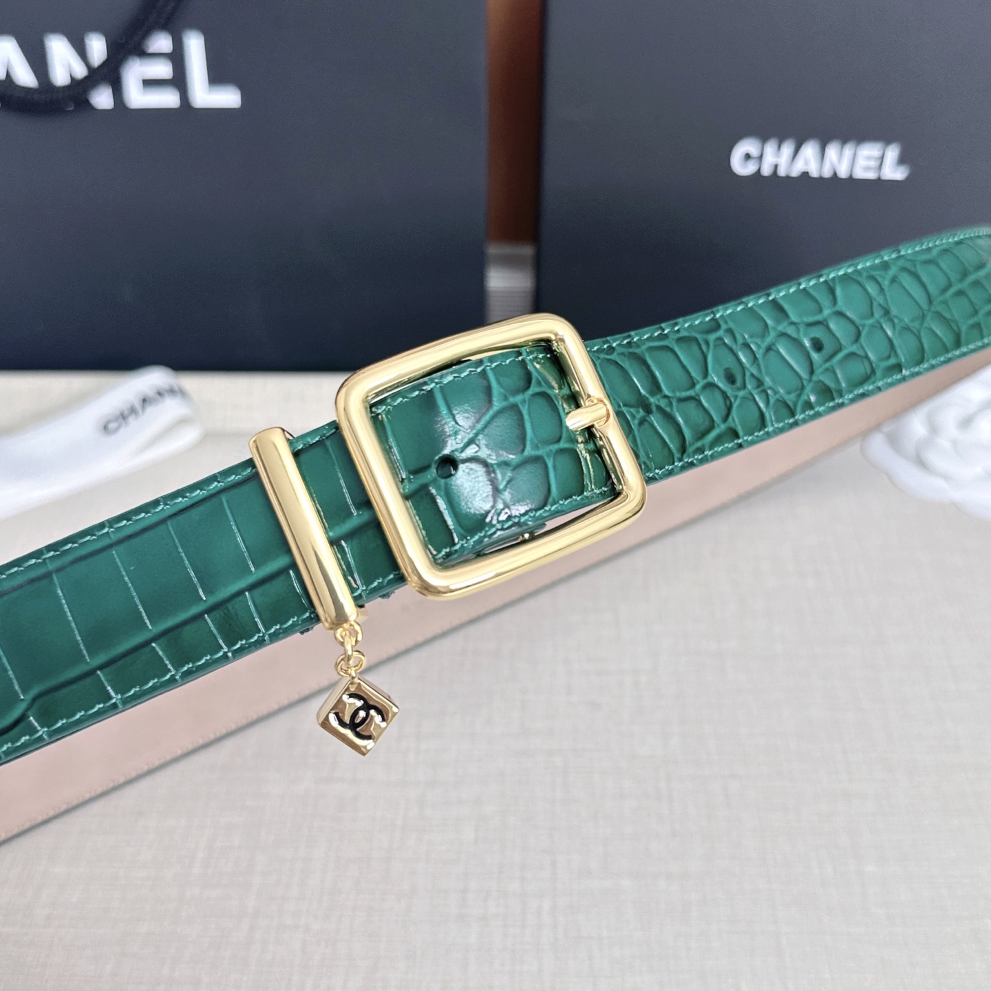 💥💥💥CHANEL3.0cm香奈儿腰带，头层牛皮，长度：75.80.85.90.95.100.105.110欧，