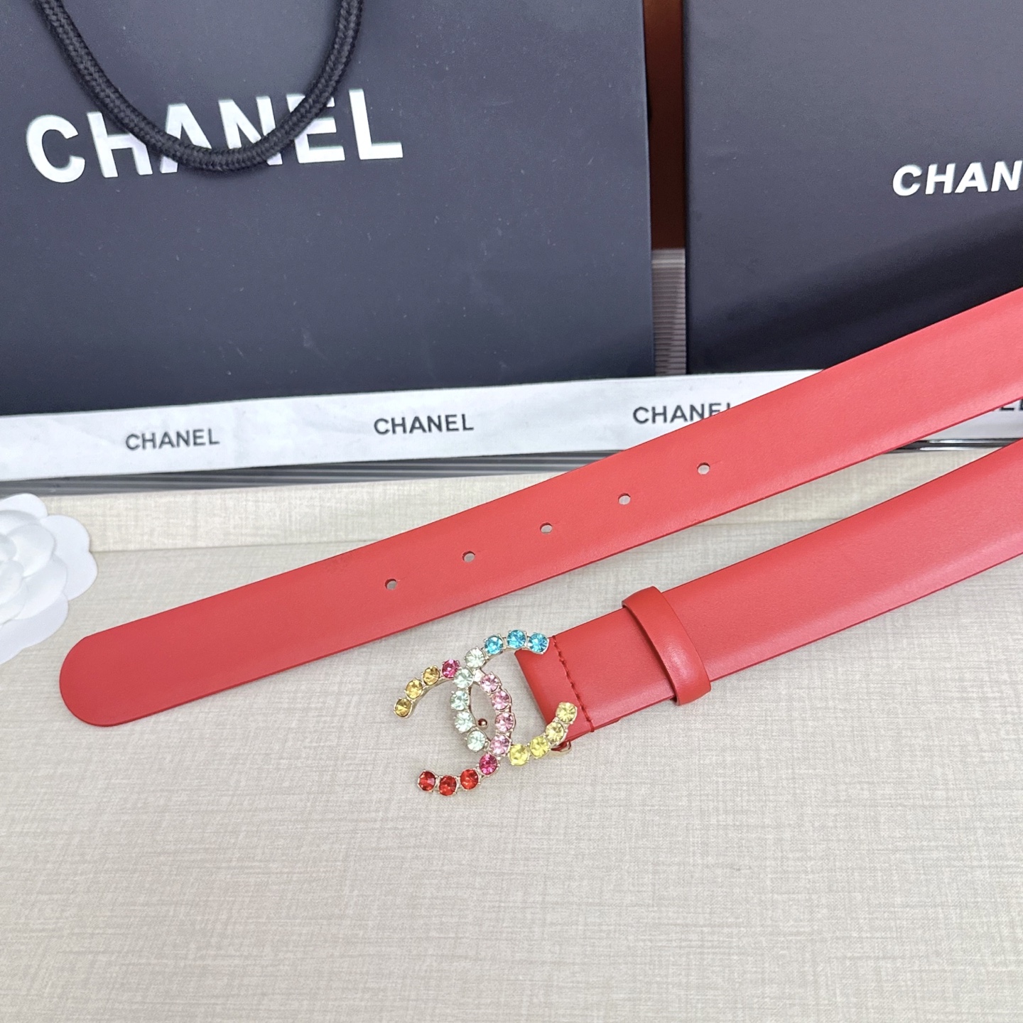 💥💥💥CHANEL3.0cm香奈儿腰带，头层牛皮，长度：75.80.85.90.95.100.105.欧