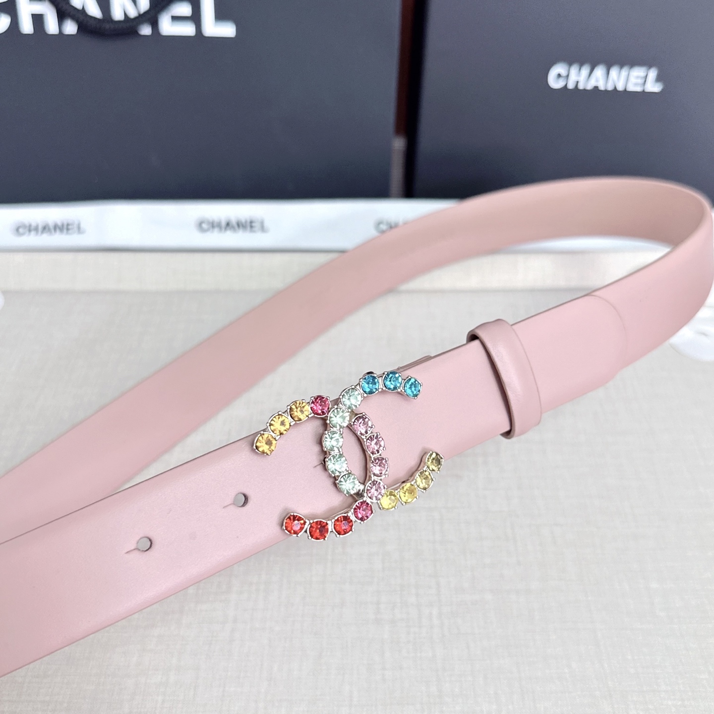 💥💥💥CHANEL3.0cm香奈儿腰带，头层牛皮，长度：75.80.85.90.95.100.105.欧