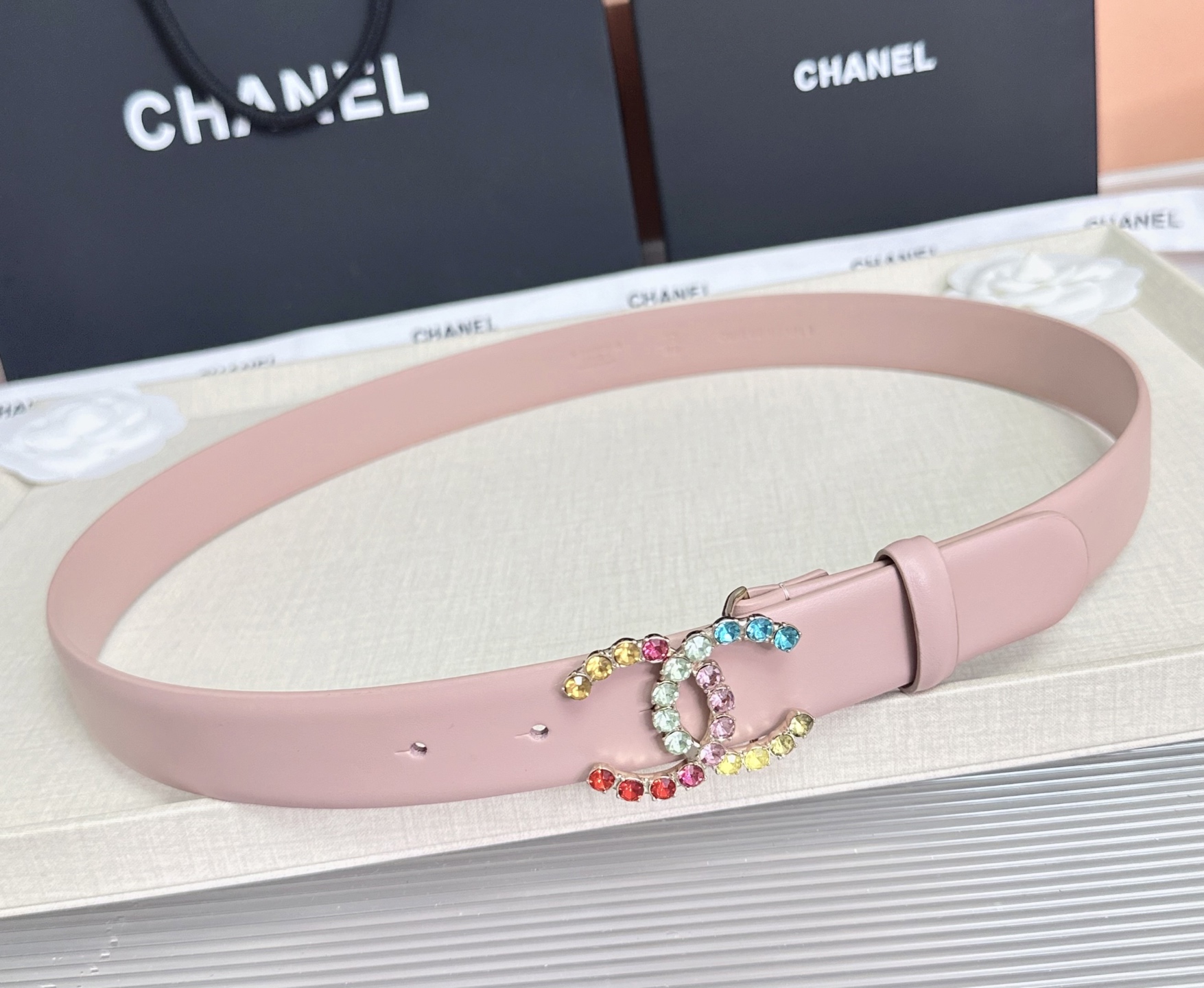 💥💥💥CHANEL3.0cm香奈儿腰带，头层牛皮，长度：75.80.85.90.95.100.105.欧