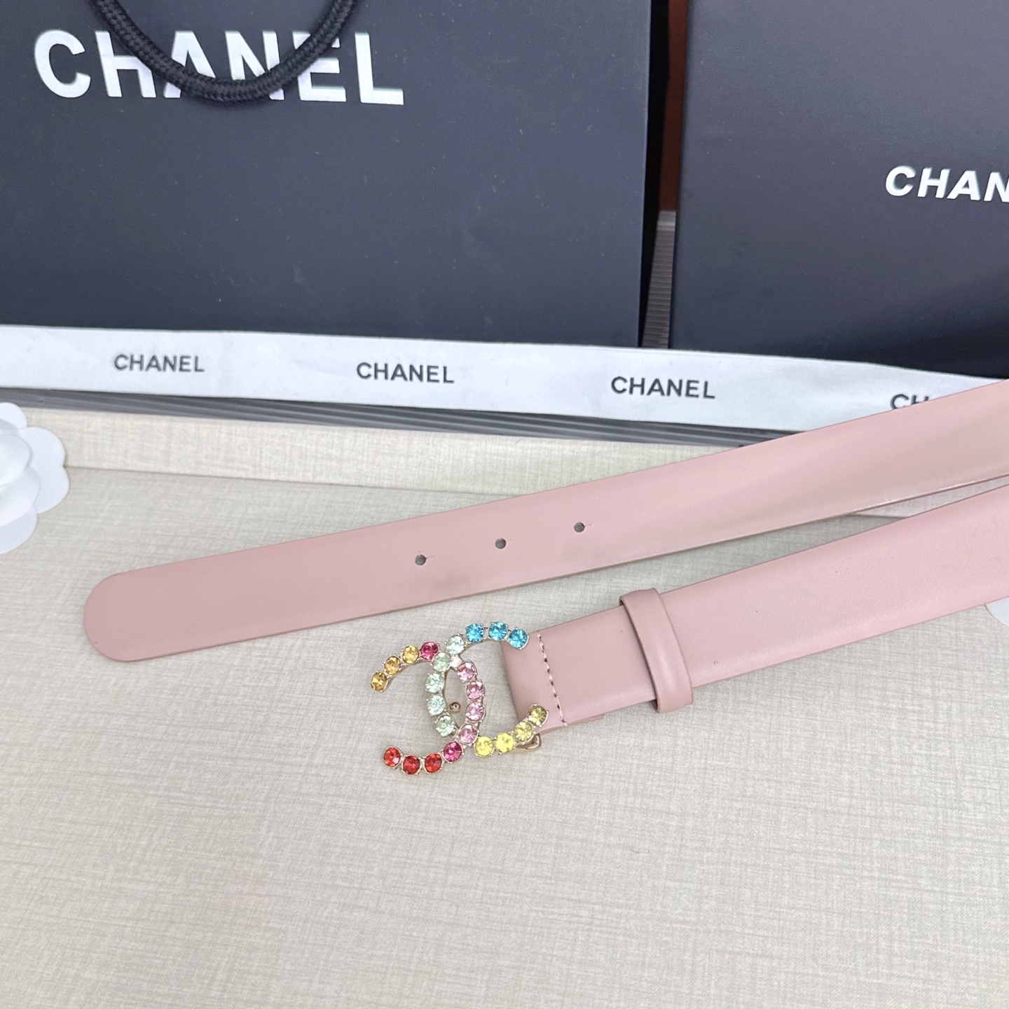 💥💥💥CHANEL3.0cm香奈儿腰带，头层牛皮，长度：75.80.85.90.95.100.105.欧