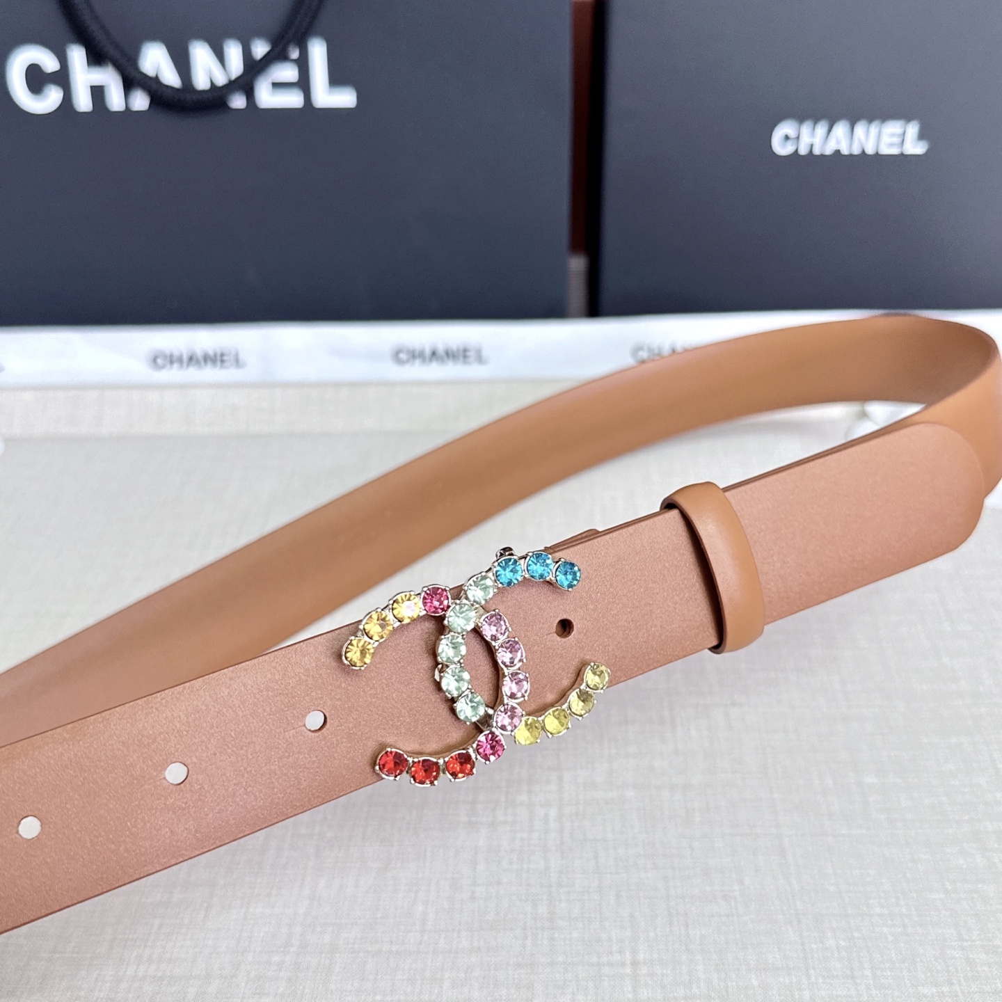 💥💥💥CHANEL3.0cm香奈儿腰带，头层牛皮，长度：75.80.85.90.95.100.105.欧