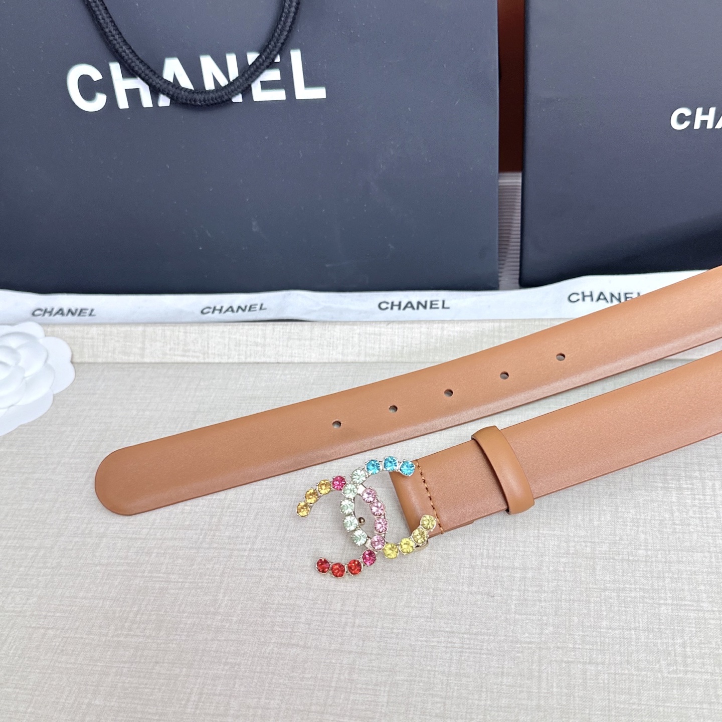 💥💥💥CHANEL3.0cm香奈儿腰带，头层牛皮，长度：75.80.85.90.95.100.105.欧